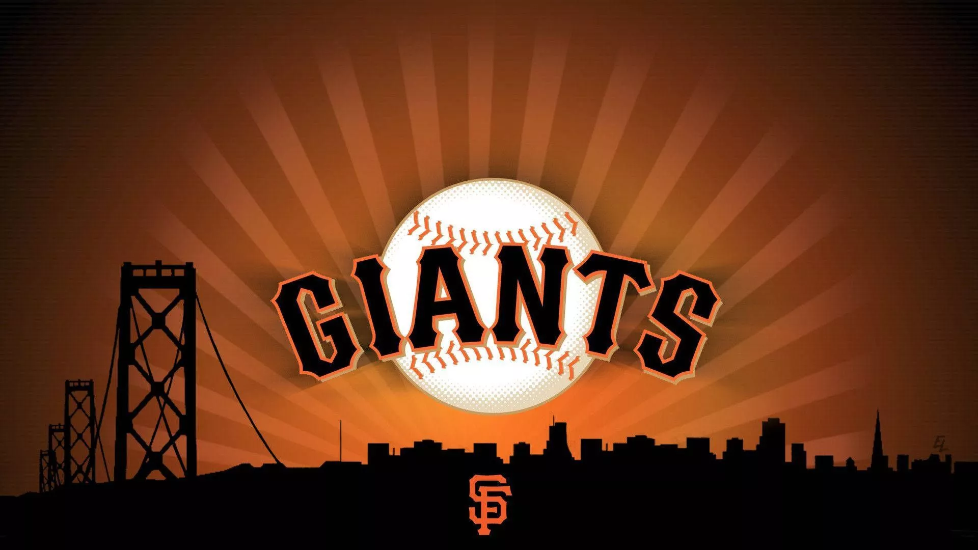 San Francisco Giants Emblem Illuminated