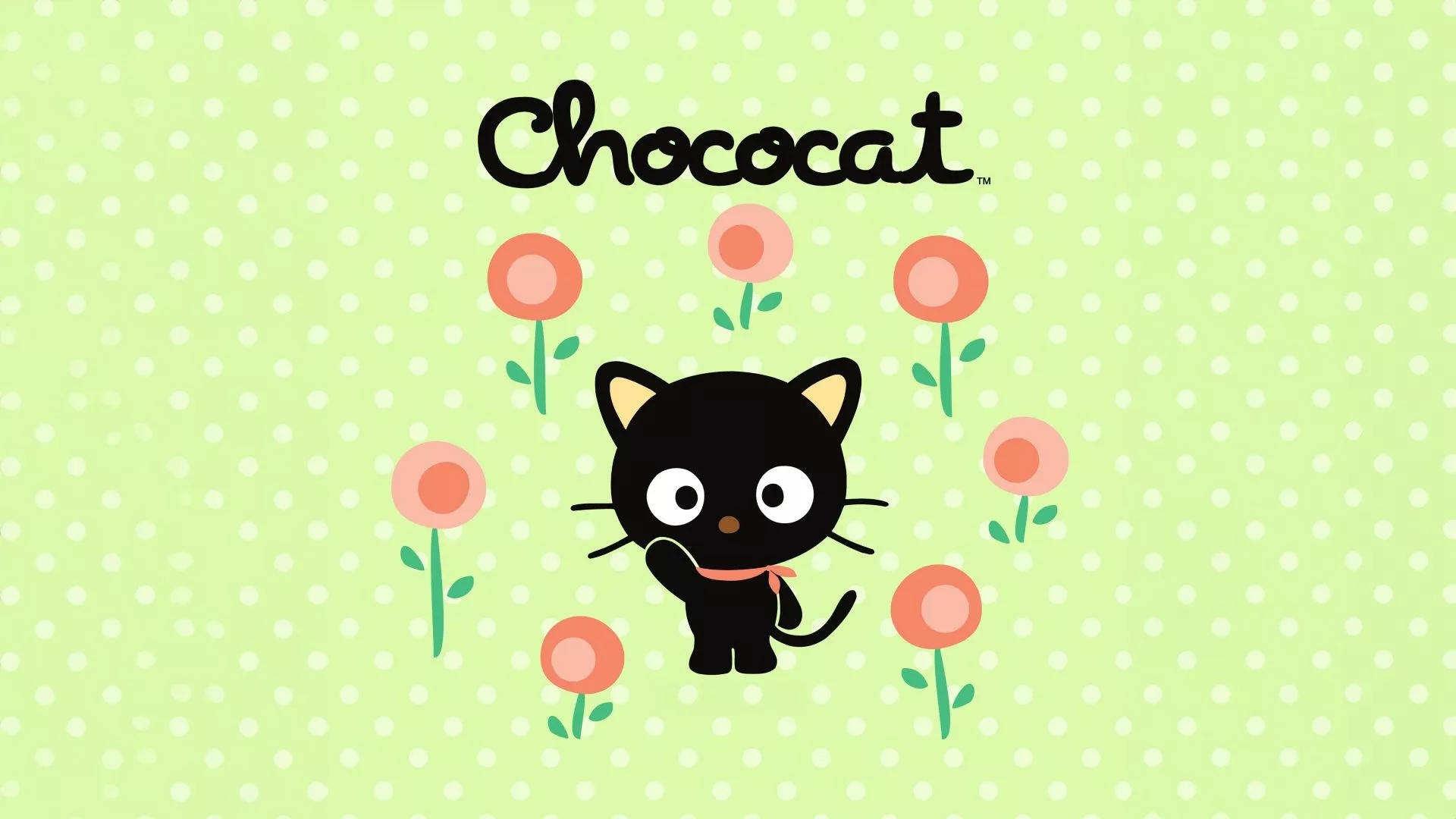 Chococat Wallpaper 4K, Cute cartoon