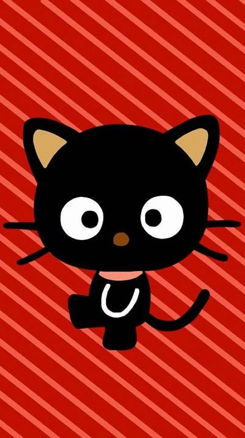 ChocoCat, animal, cartoon, HD phone