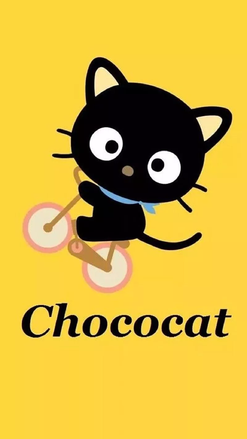 ChocoCat, cartoon, cat, HD phone
