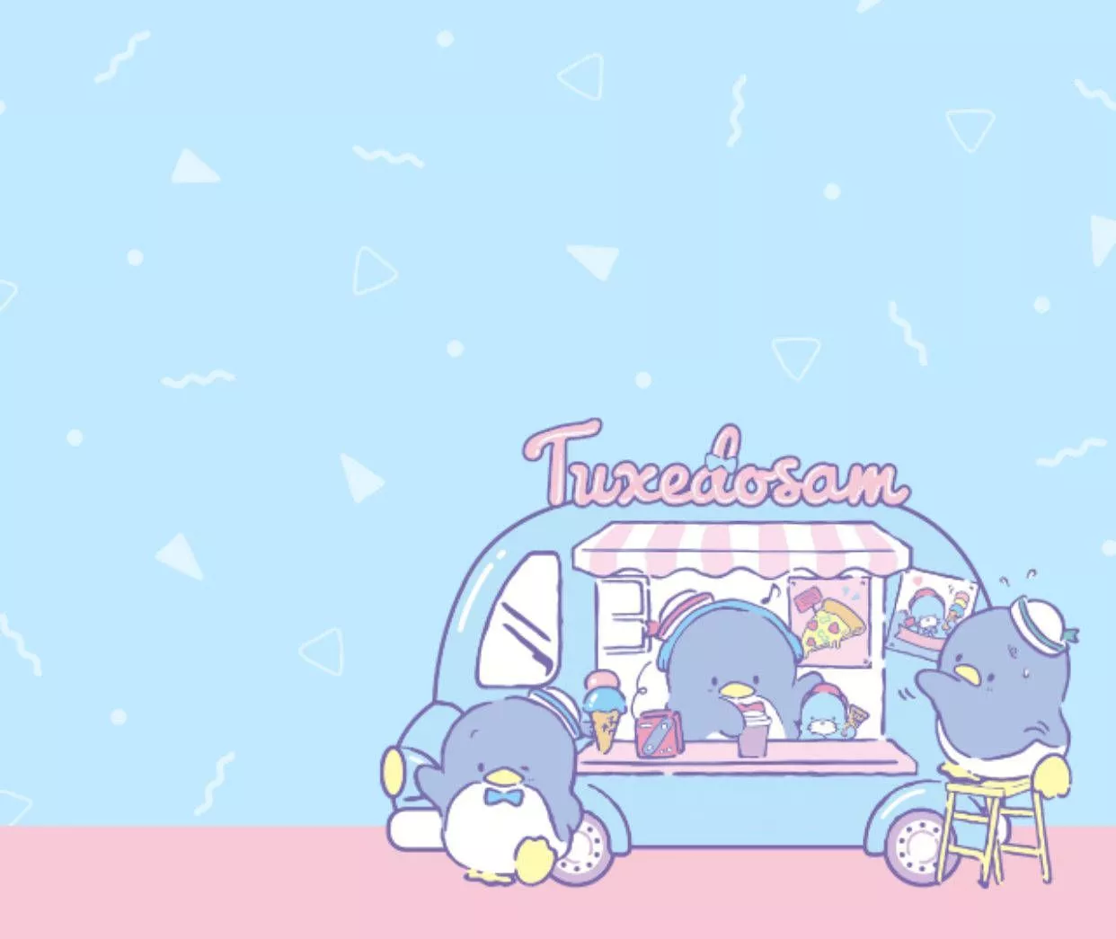 Tuxedo Sam Wallpaper
