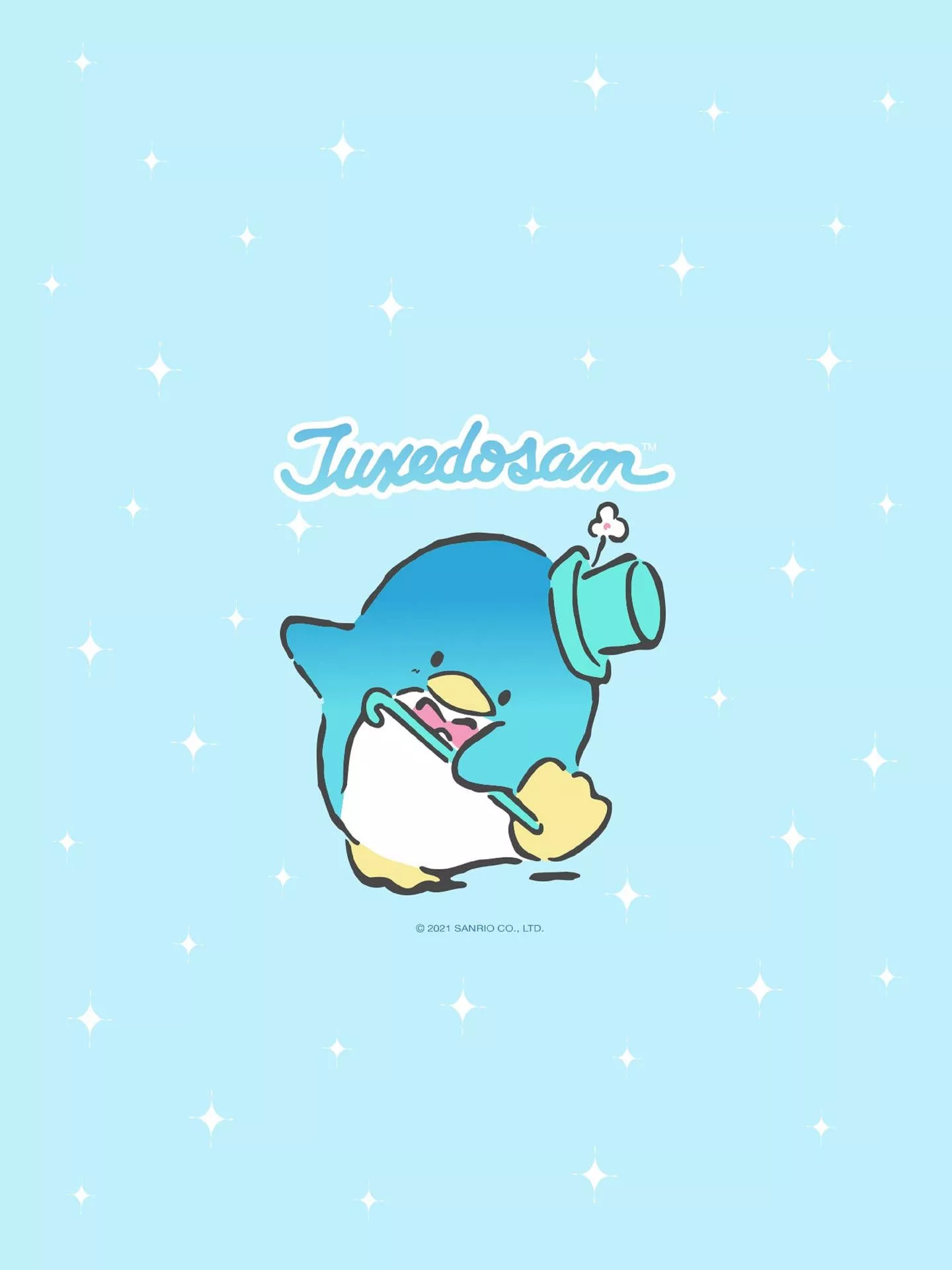 Download Tuxedo Sam Dance Art Wallpaper