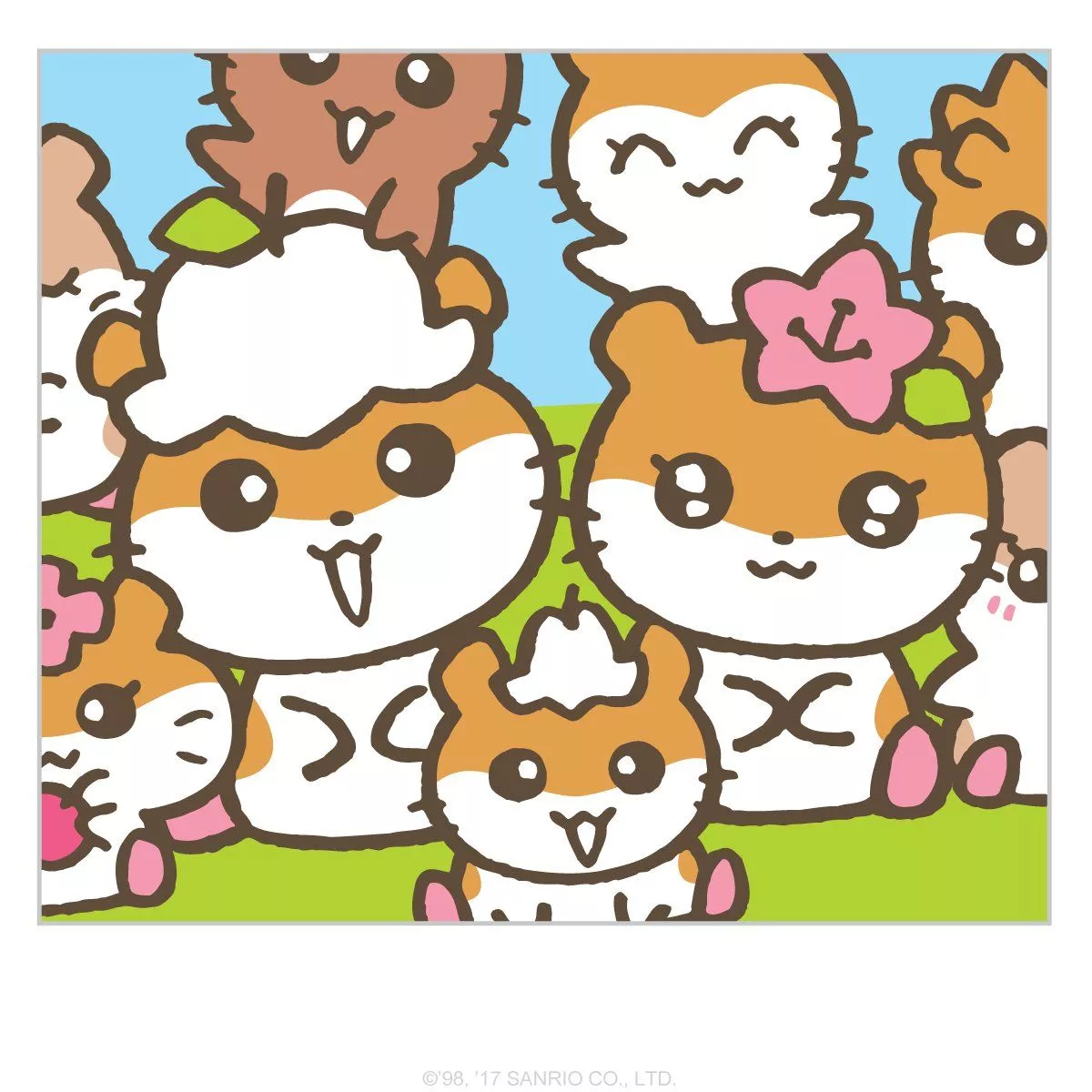 Cherri, Miriku, Chacha, Kurumi, Shingo