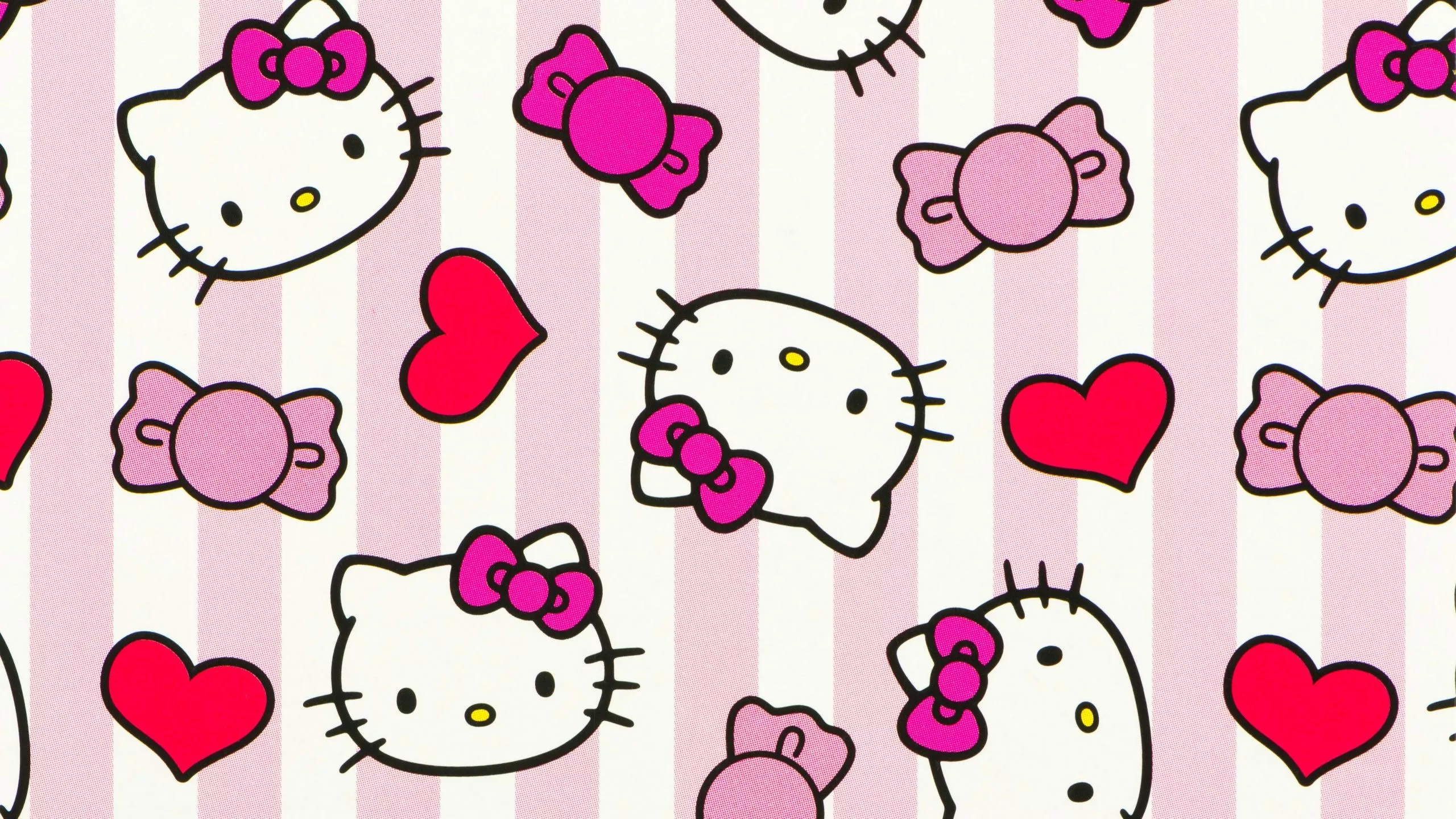 Hello Kitty background Wallpaper 4K