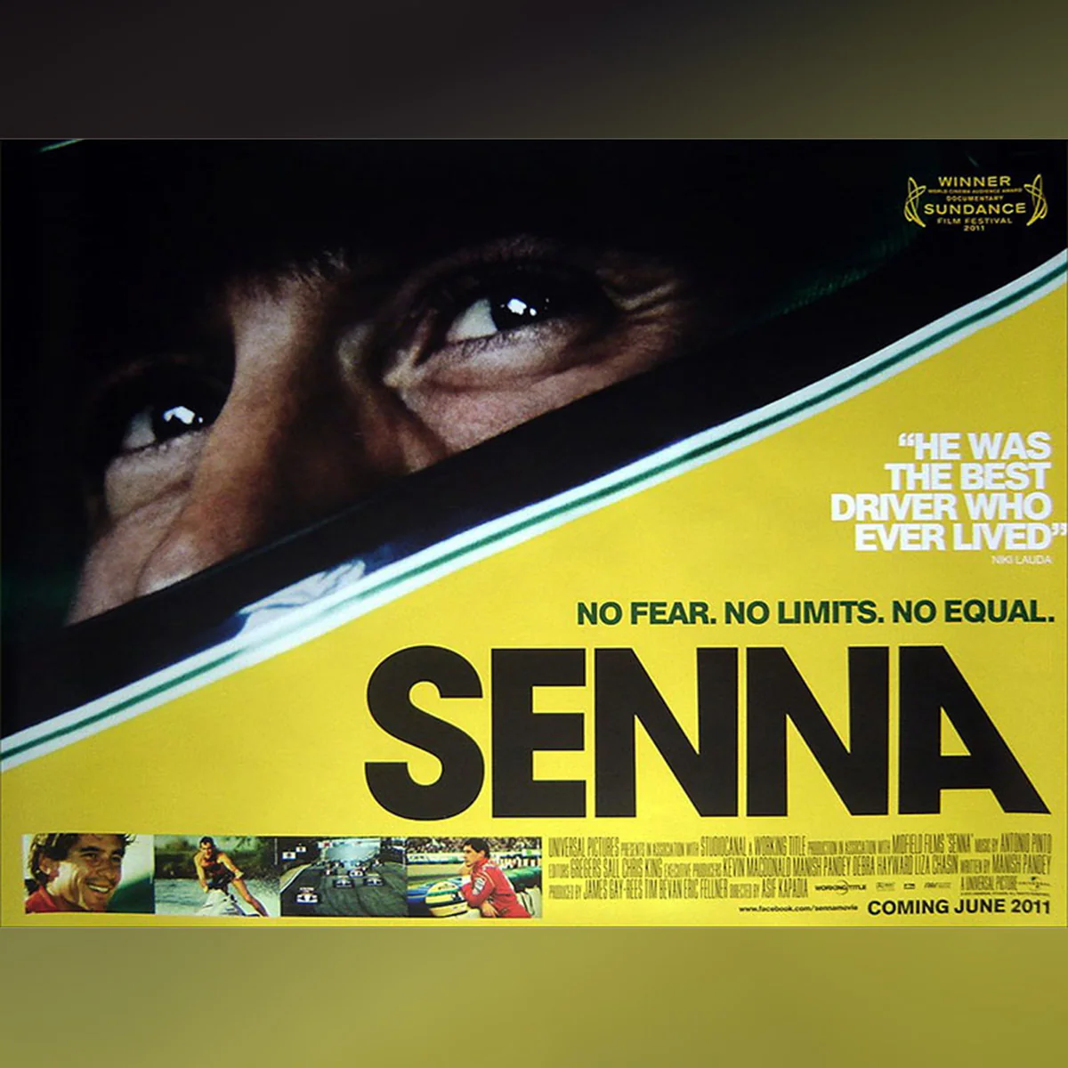Senna. Original Movie Poster