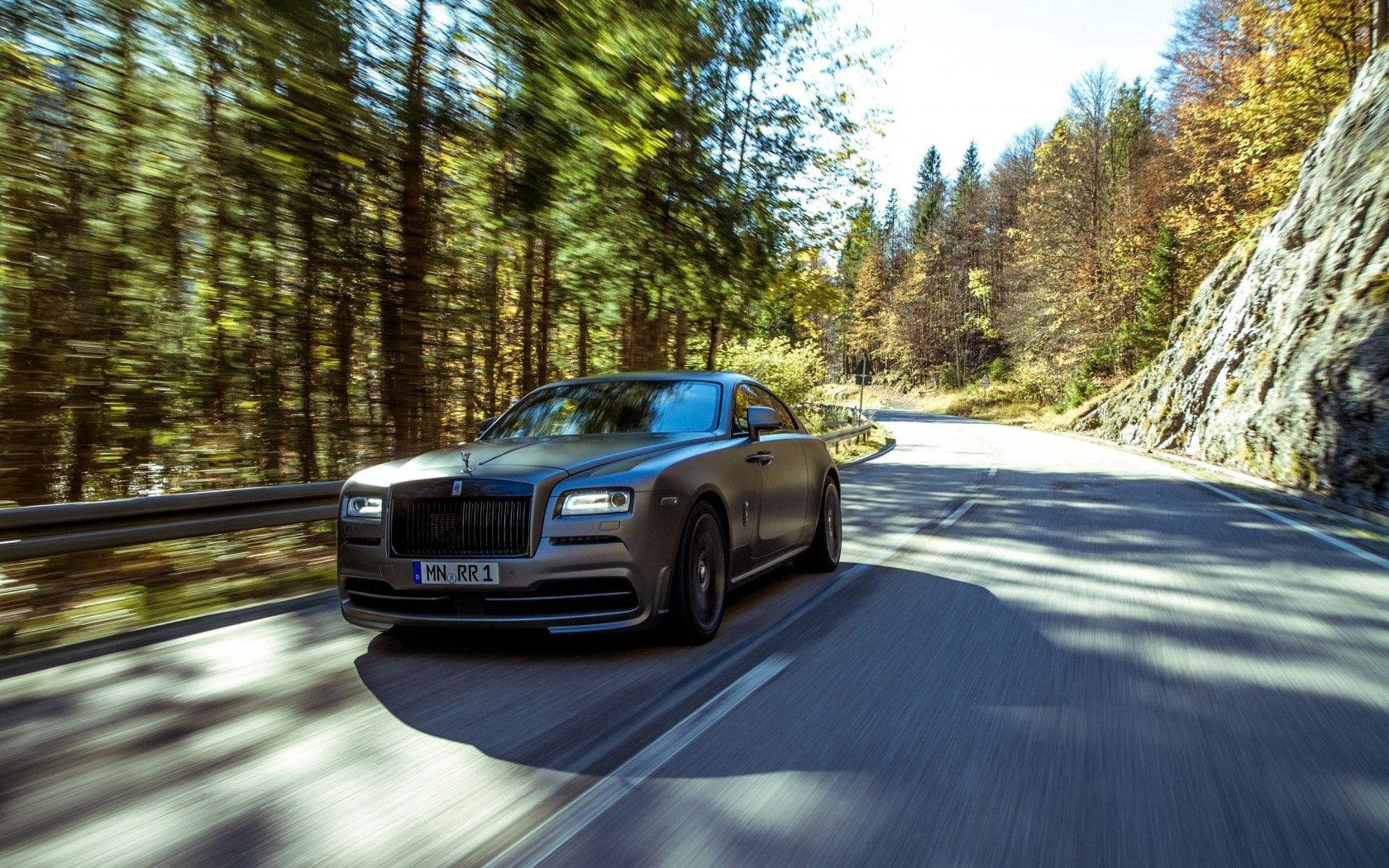 Rolls Royce Wraith Matte Black