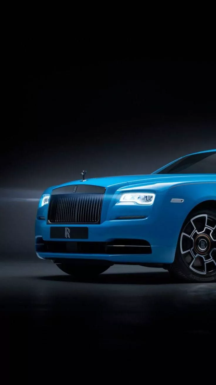 Download Rolls Royce 4K Blue Aesthetic