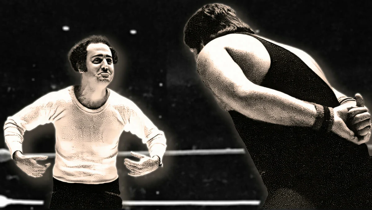 Andy Kaufman and Jerry Lawler