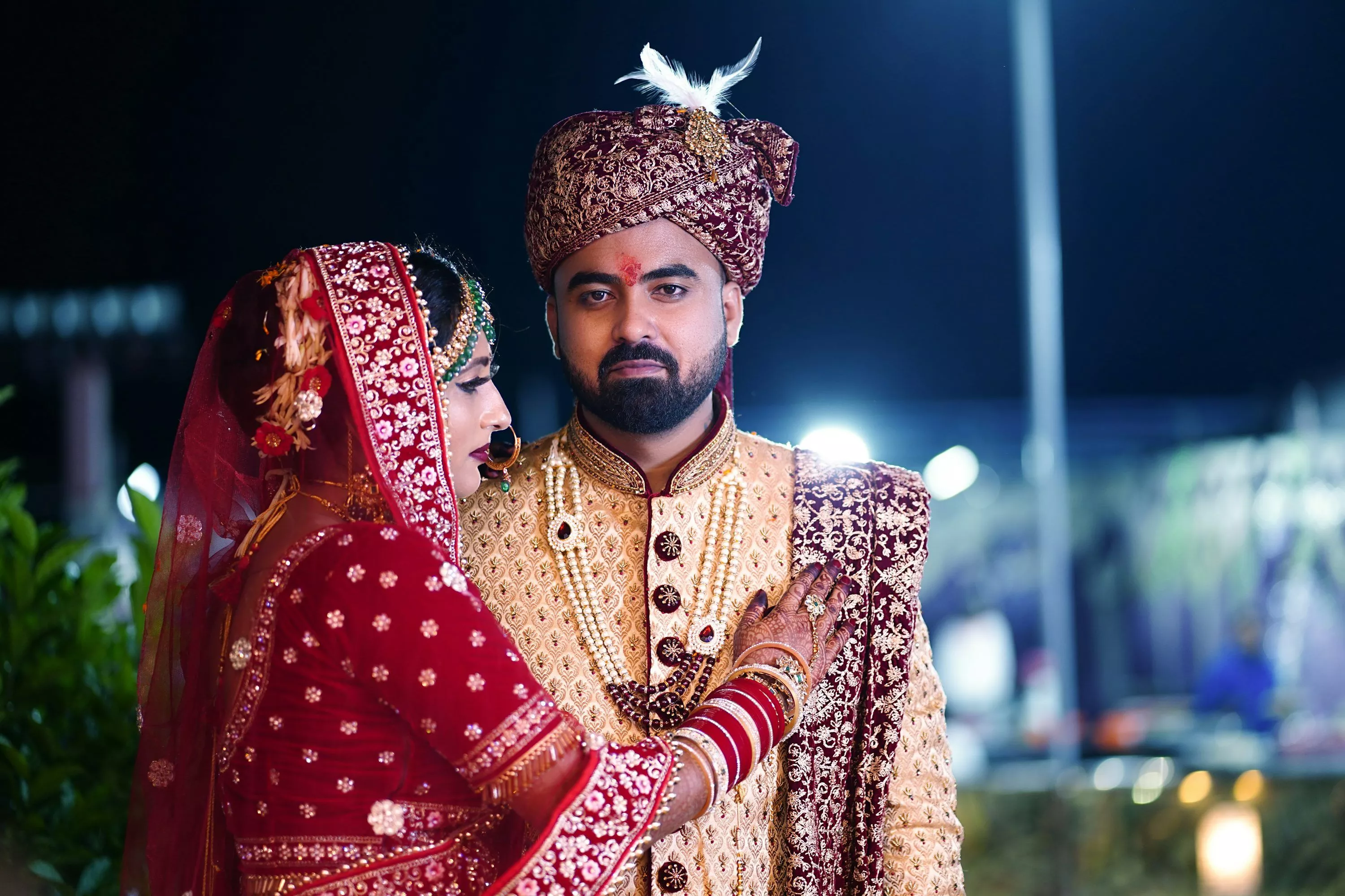 Indian Wedding Couple Picture