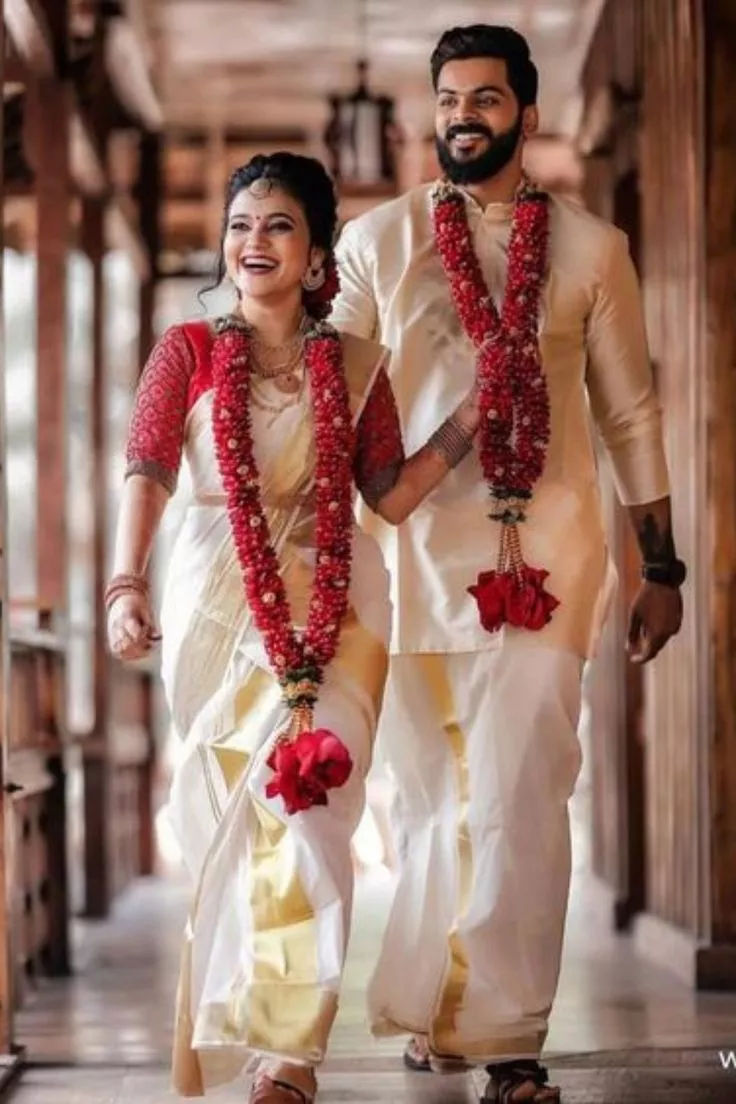 Poses for South Indian Wedding Couples