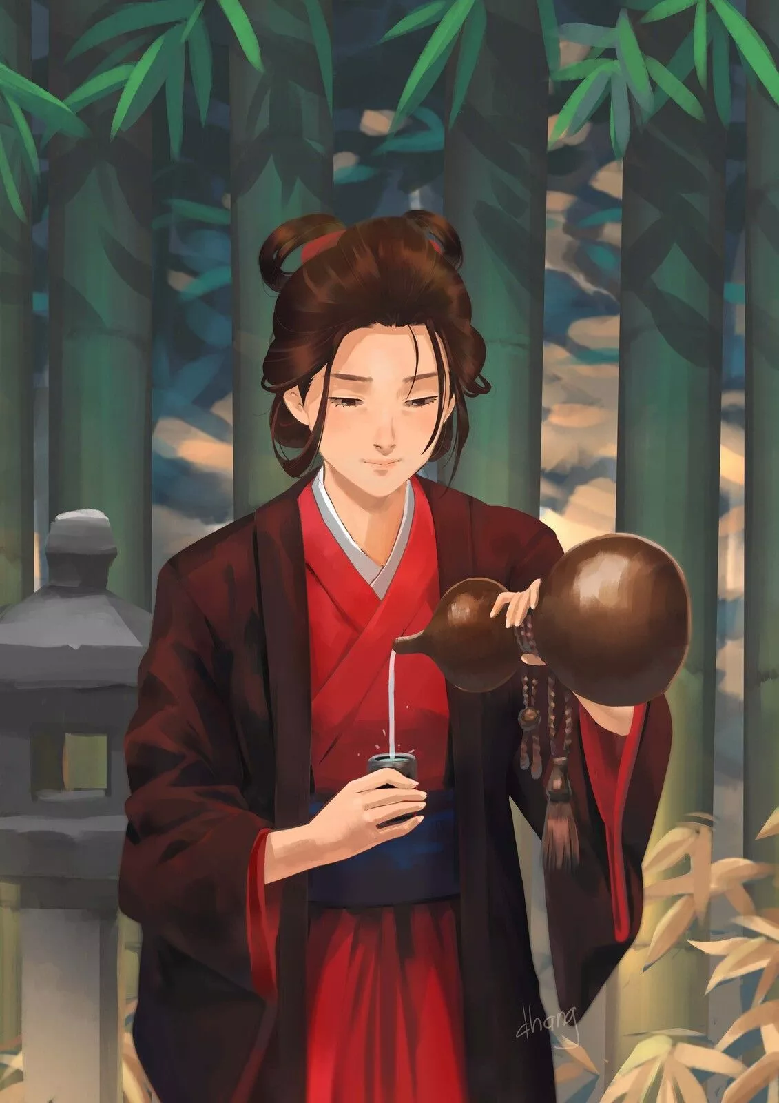 Lady Emma sekiro fanart, Dhang Ayupratomo