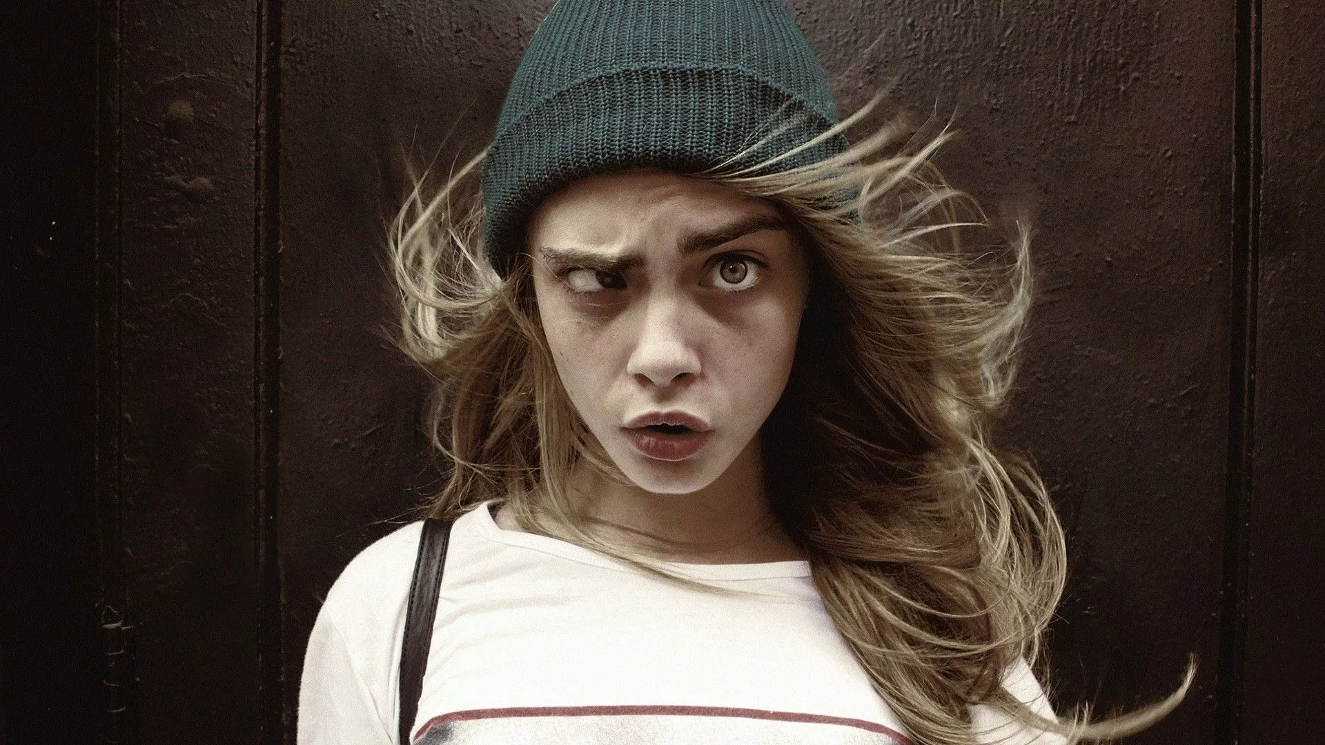 girl, funny, hat Wallpaper, HD Girls 4K