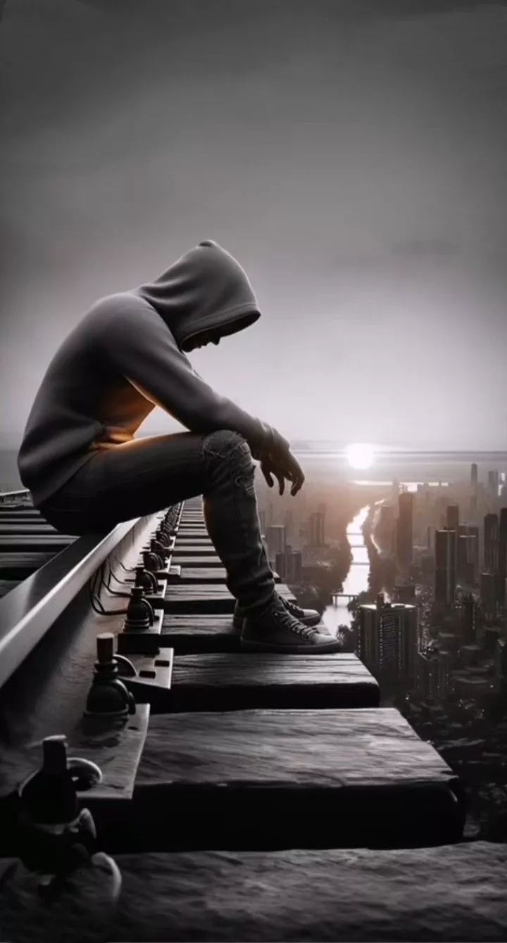 Sad Boy DP Pic Image Photo & Profile