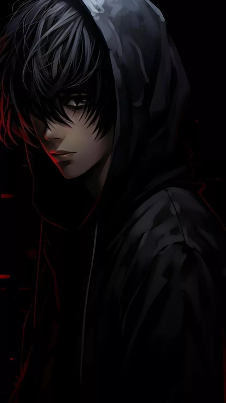 Wallpaper guy, sad, hoodie, anime, ai, art, AI 4K by Vemisto 20. Download wallpaper guy, sad, hoodie, anime, ai, art for free