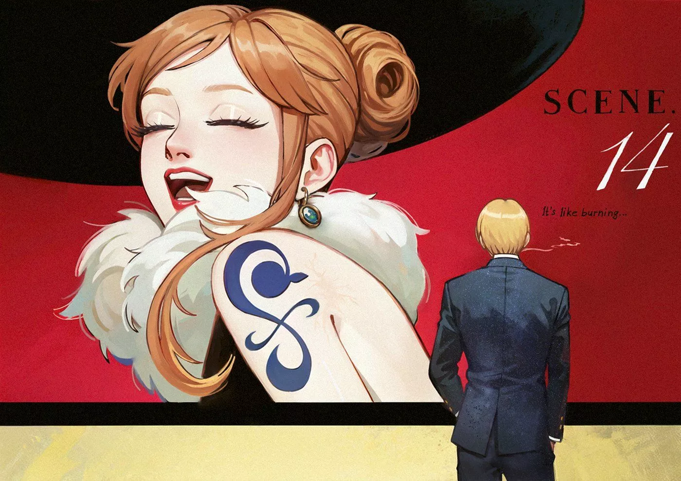 it's #ONEPIECE #サンナミ