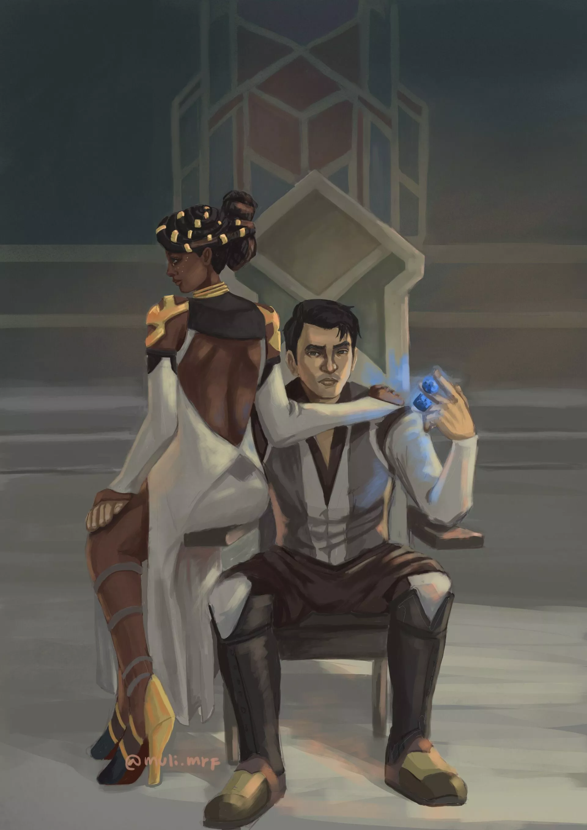 Jayce Talis and Mel Medarda From Arcane