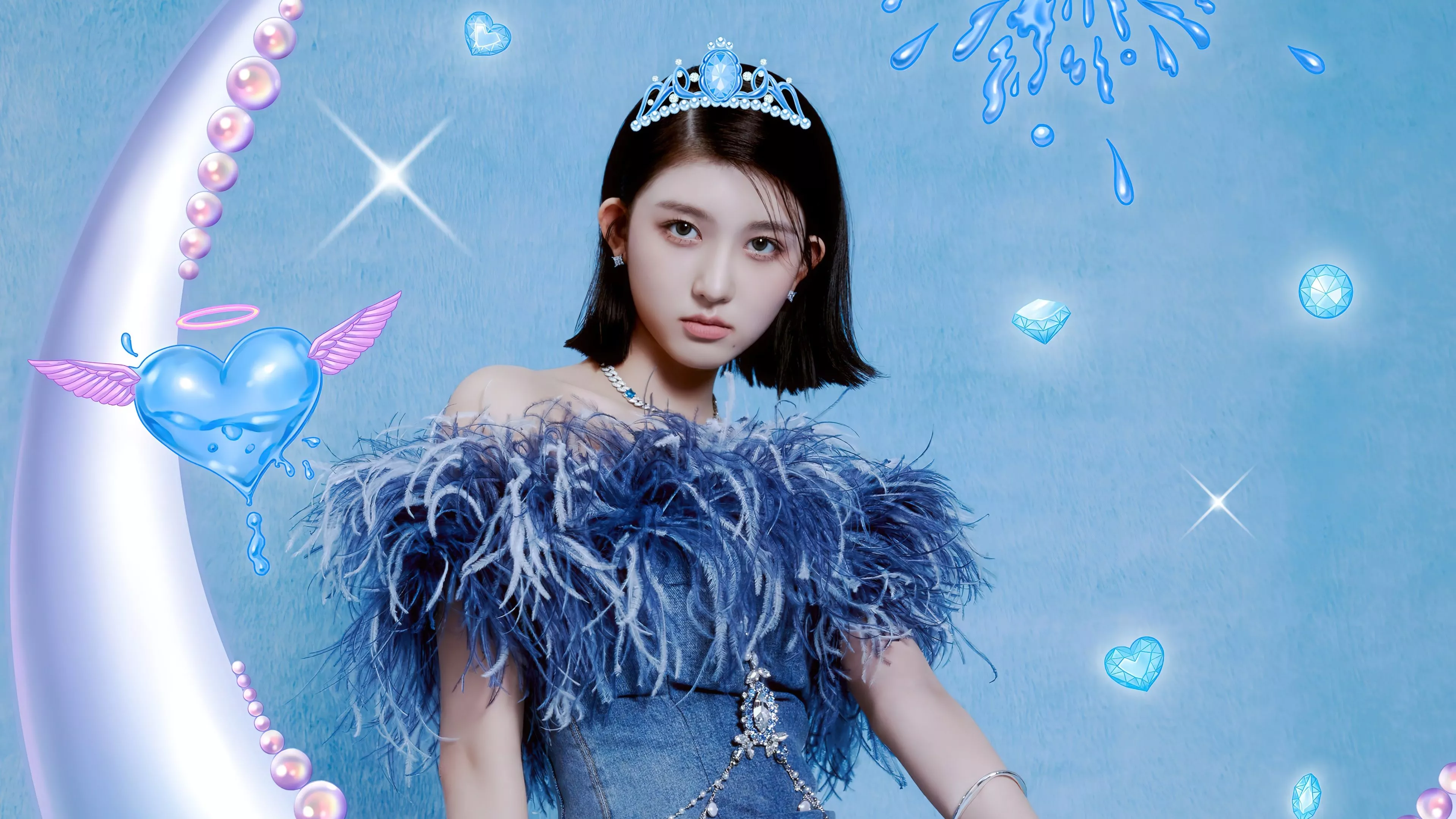 ive, 아이브, kpop, love dive, gaeul, 4k