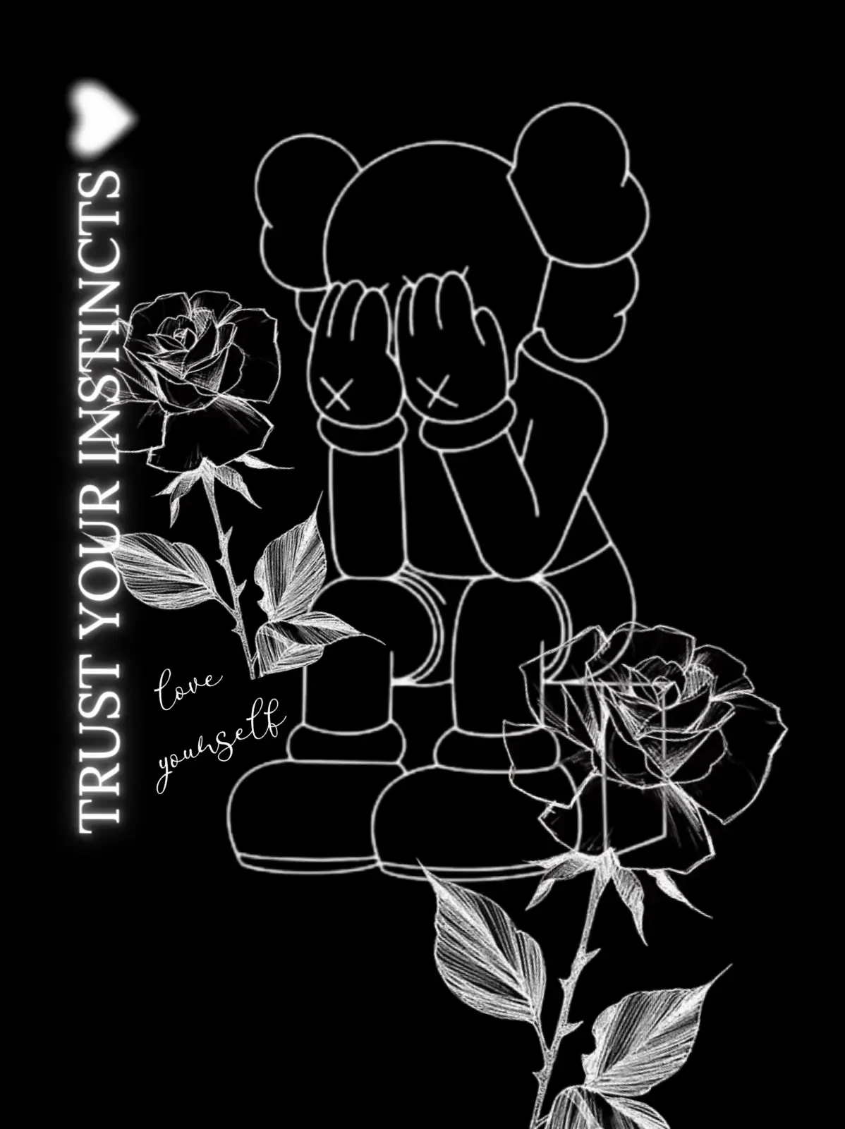 top Black and White Wallpaper Y2k