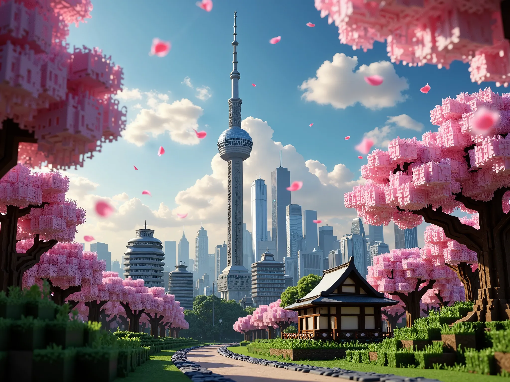 Entdecke minecraft cherry blossom