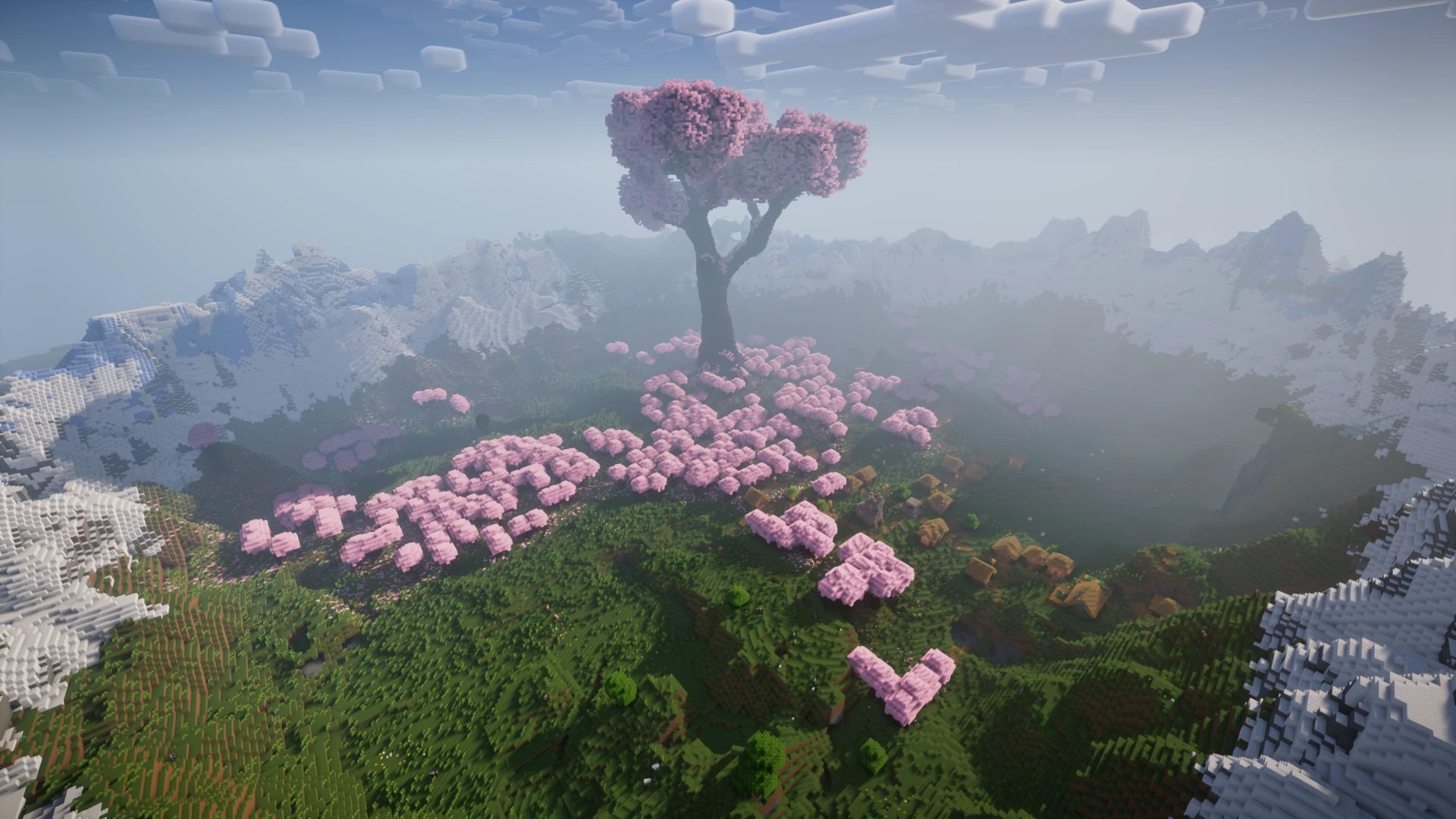 Cherry Tree Oasis Minecraft Map