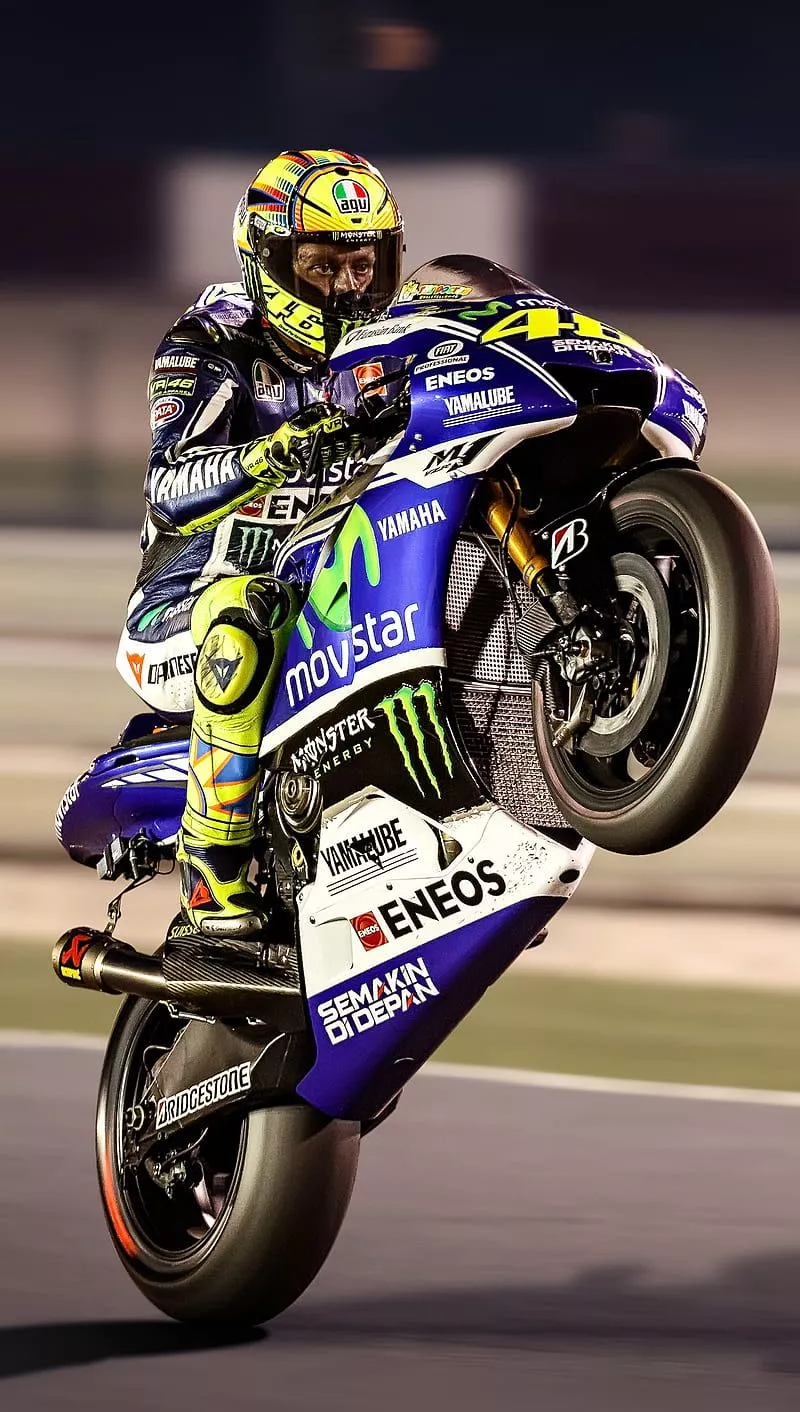 Valentino Rossi, motogp, race, HD phone wallpaper