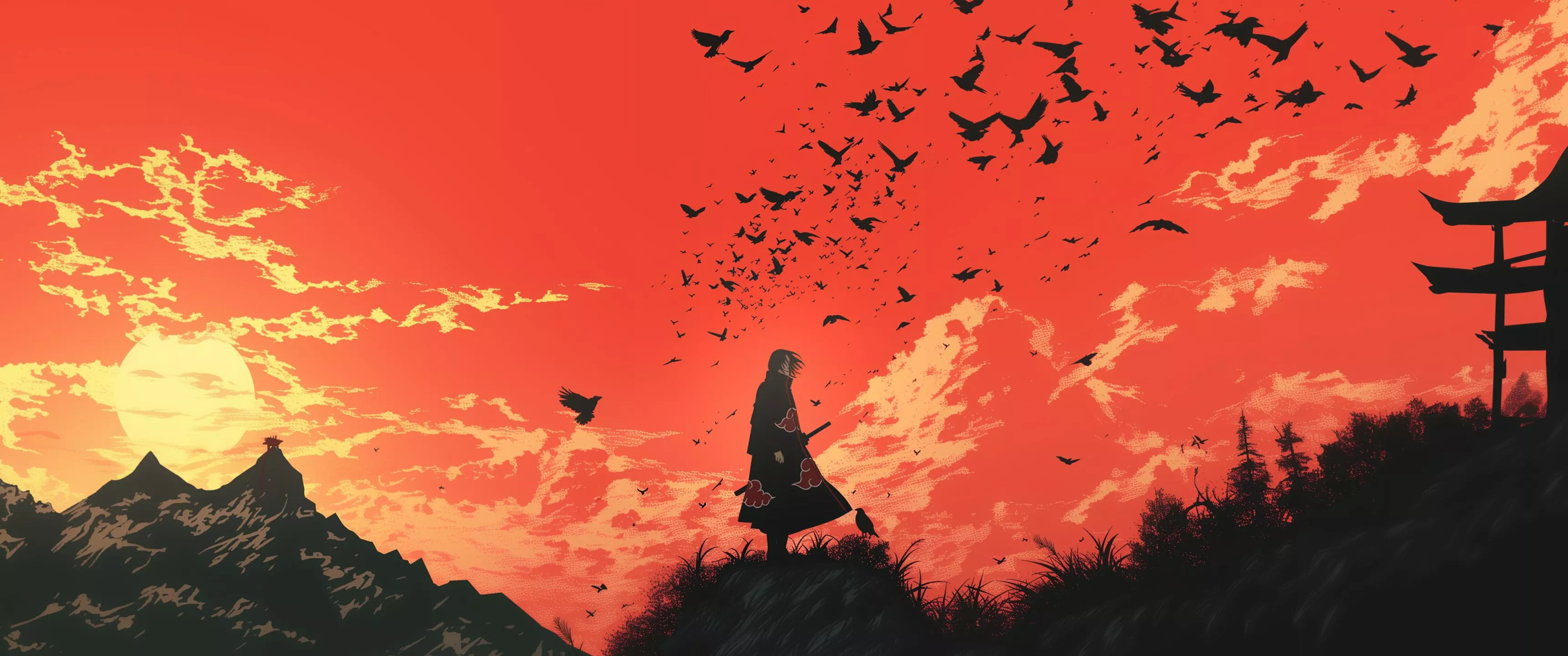 Itachi Uchiha UltraWide Desktop