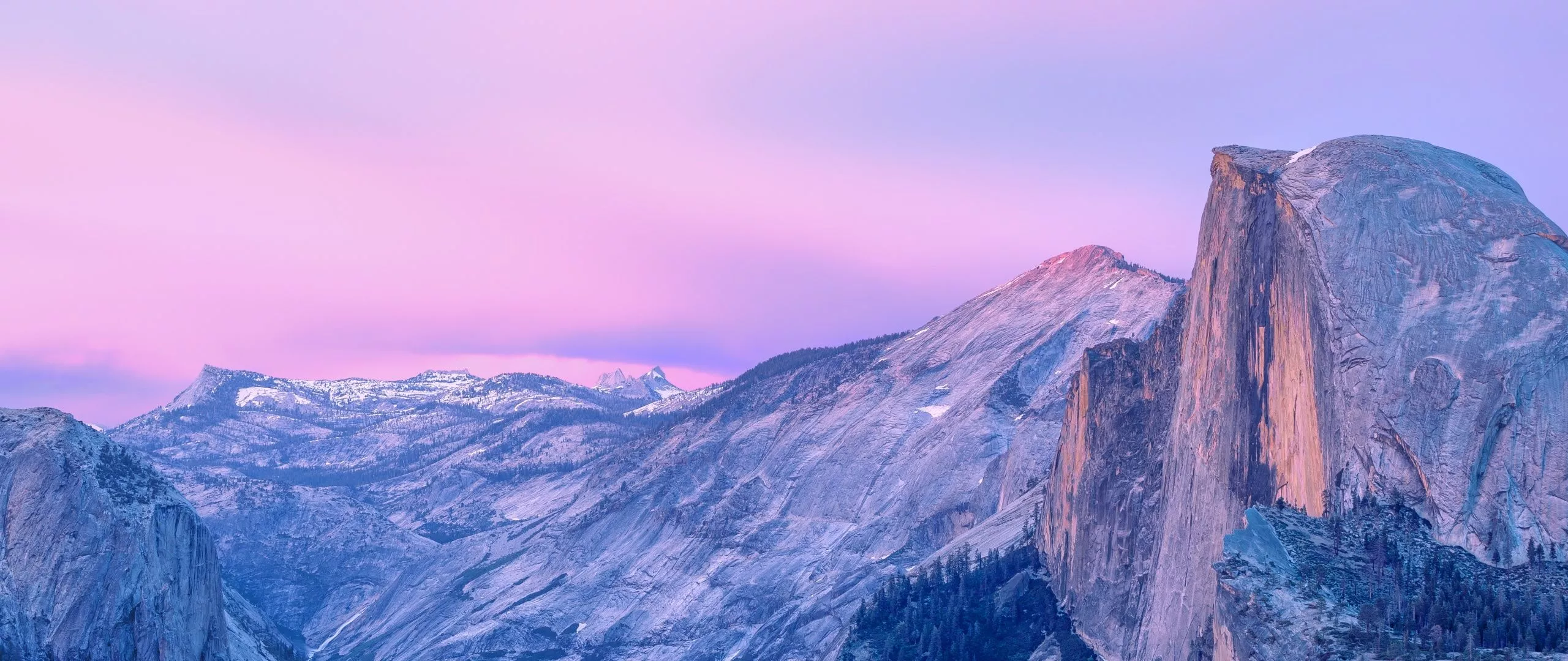 OS X Yosemite Wallpaper 4K, Half Dome
