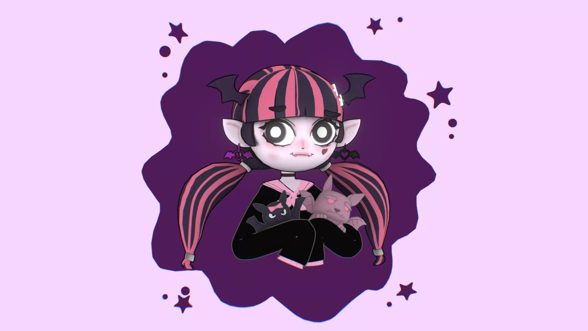 Chibi Draculaura model
