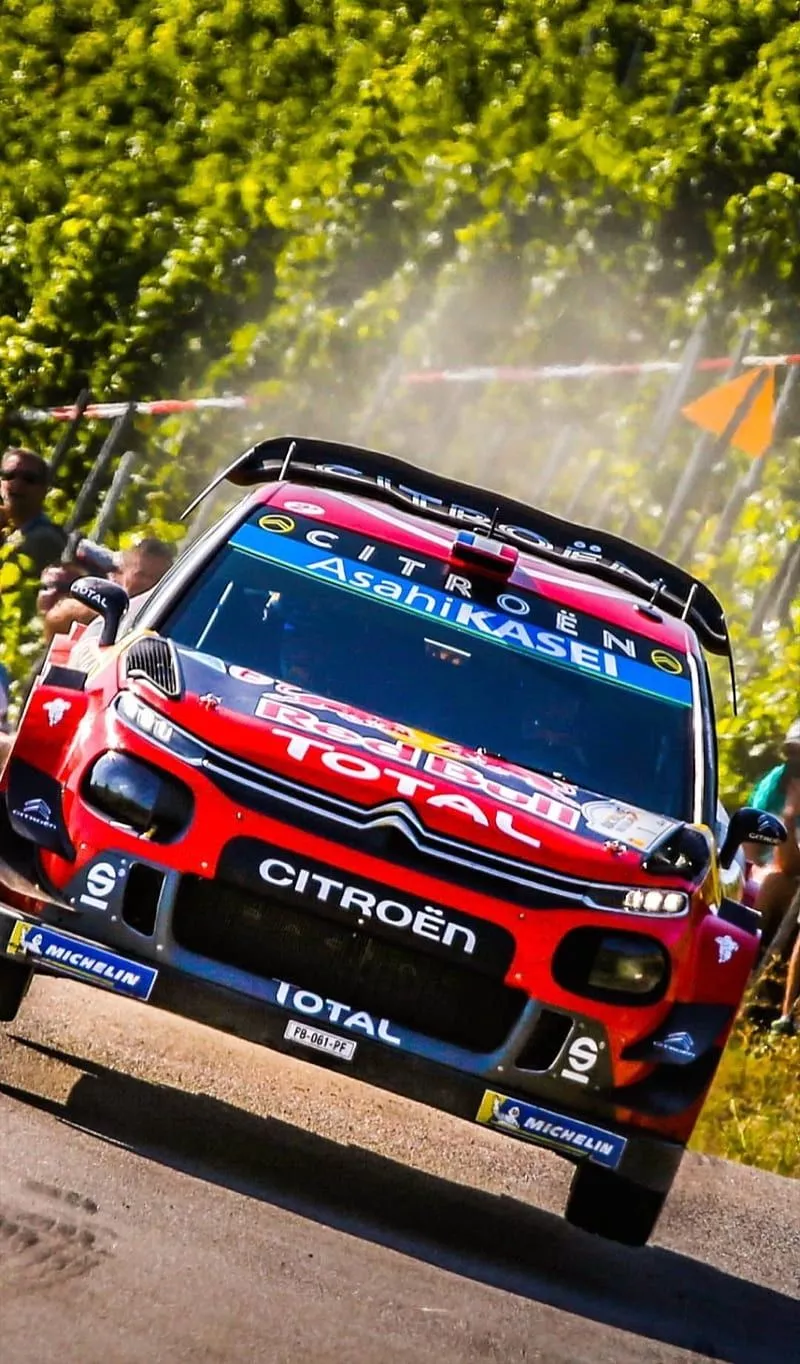 Citroen wrc, rally, red bull, HD phone wallpaper