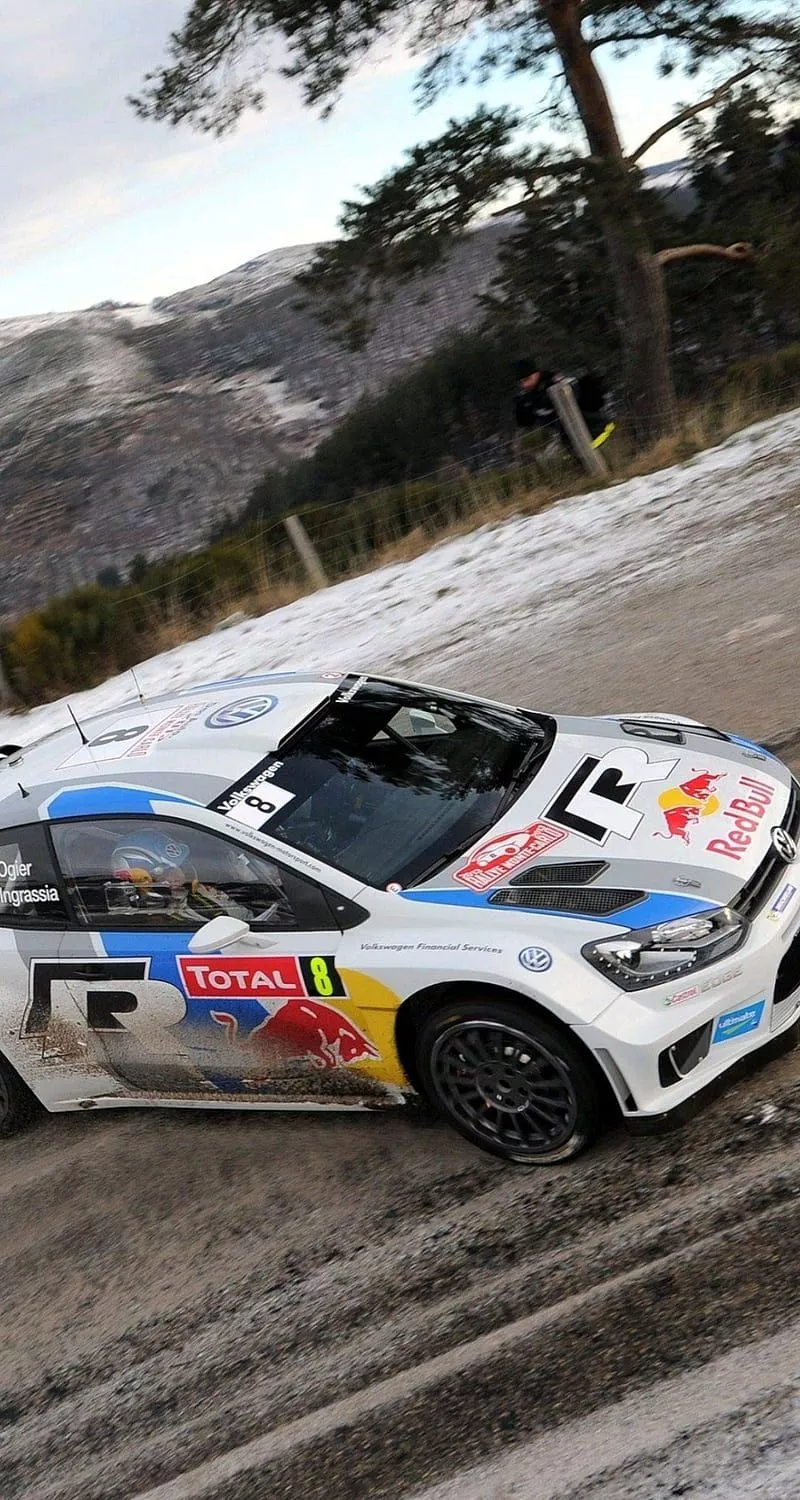 Polo wrc, 2018, car, ogier, rally