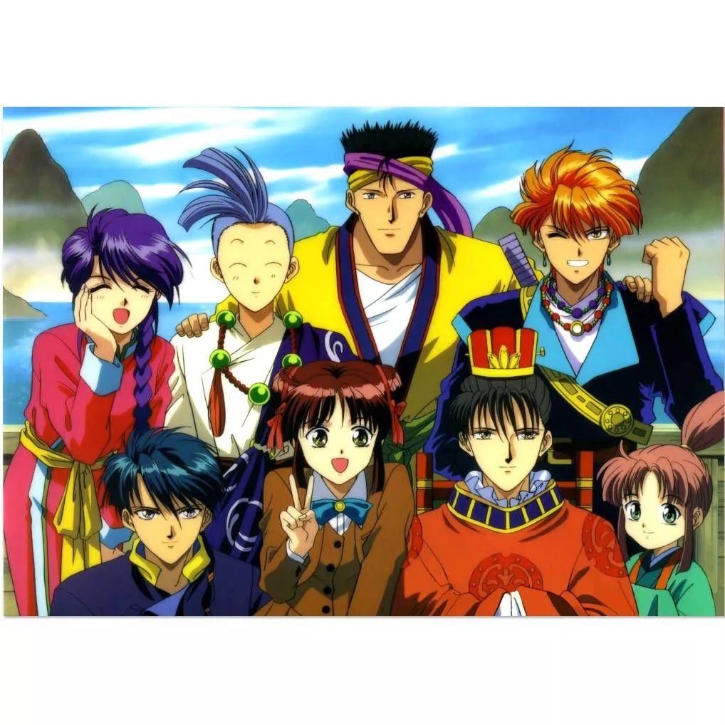 Fushigi Yuugi Suzaku Family Art Photo