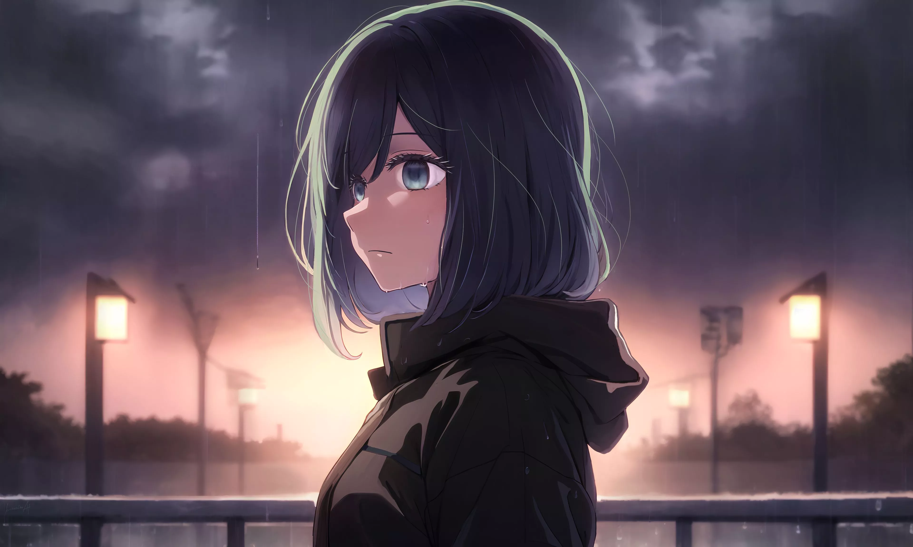 Akane Kurokawa: Sad Anime 4K Ultra HD