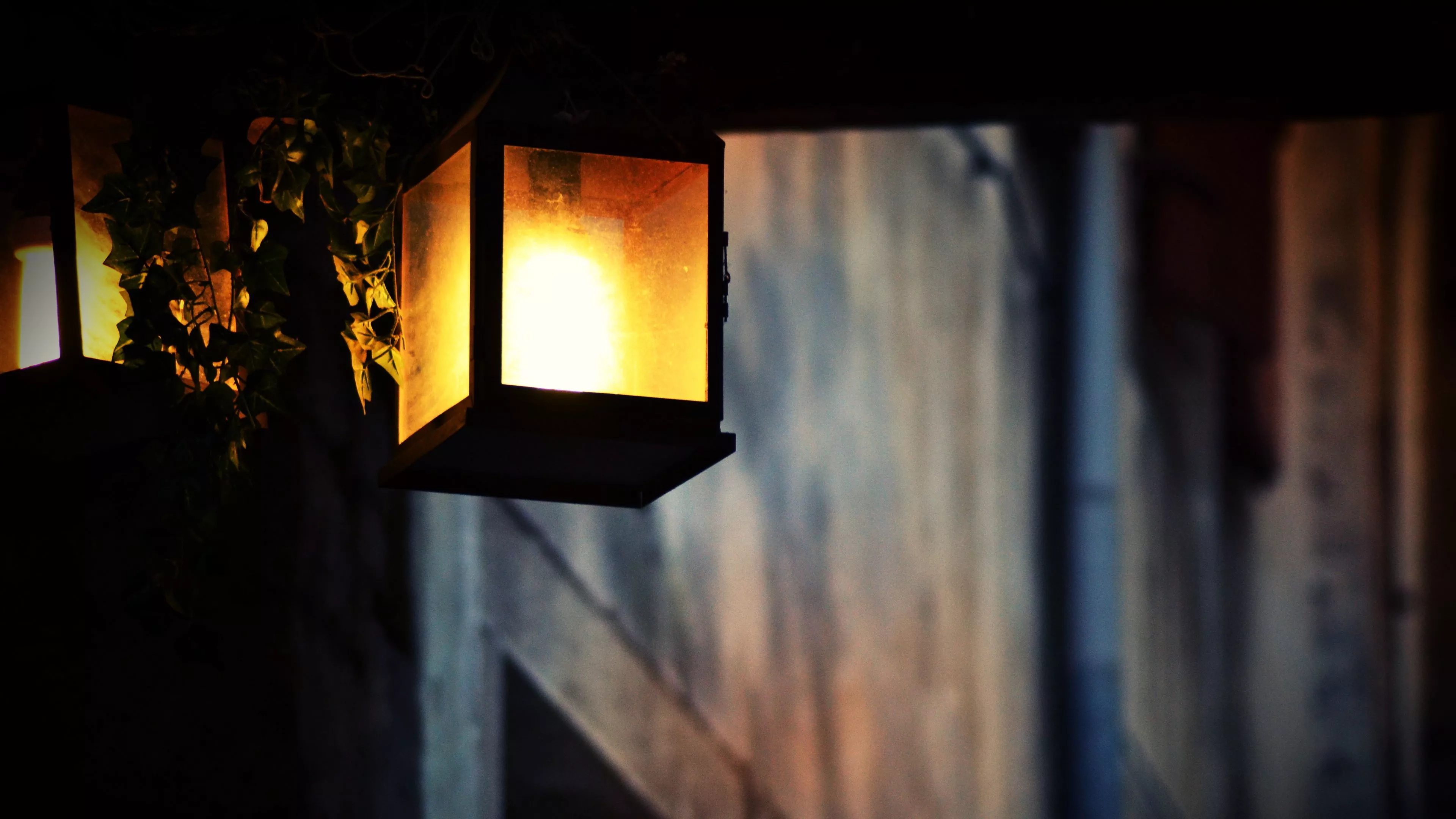 Download wallpaper 3840x2160 lantern