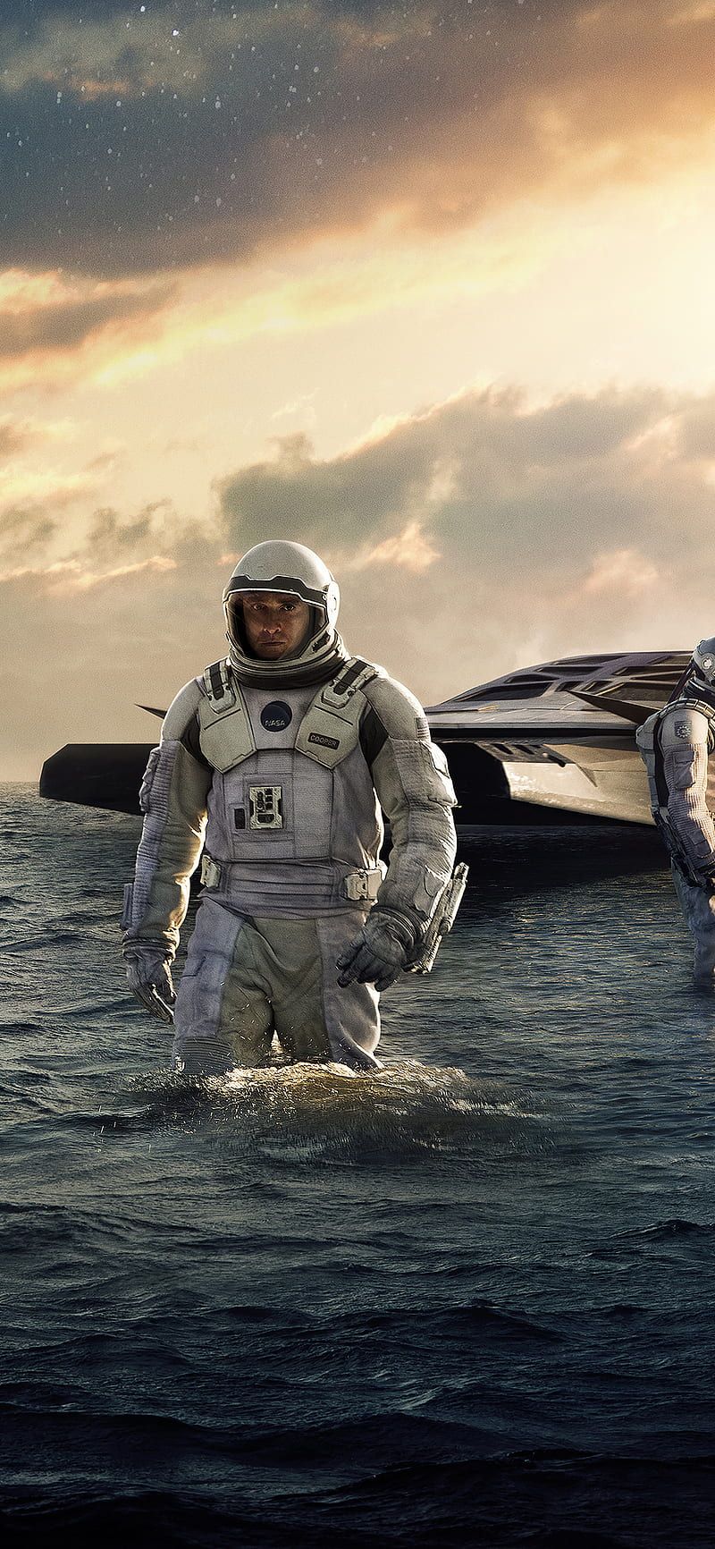 IPhone11. interstellar sea film space