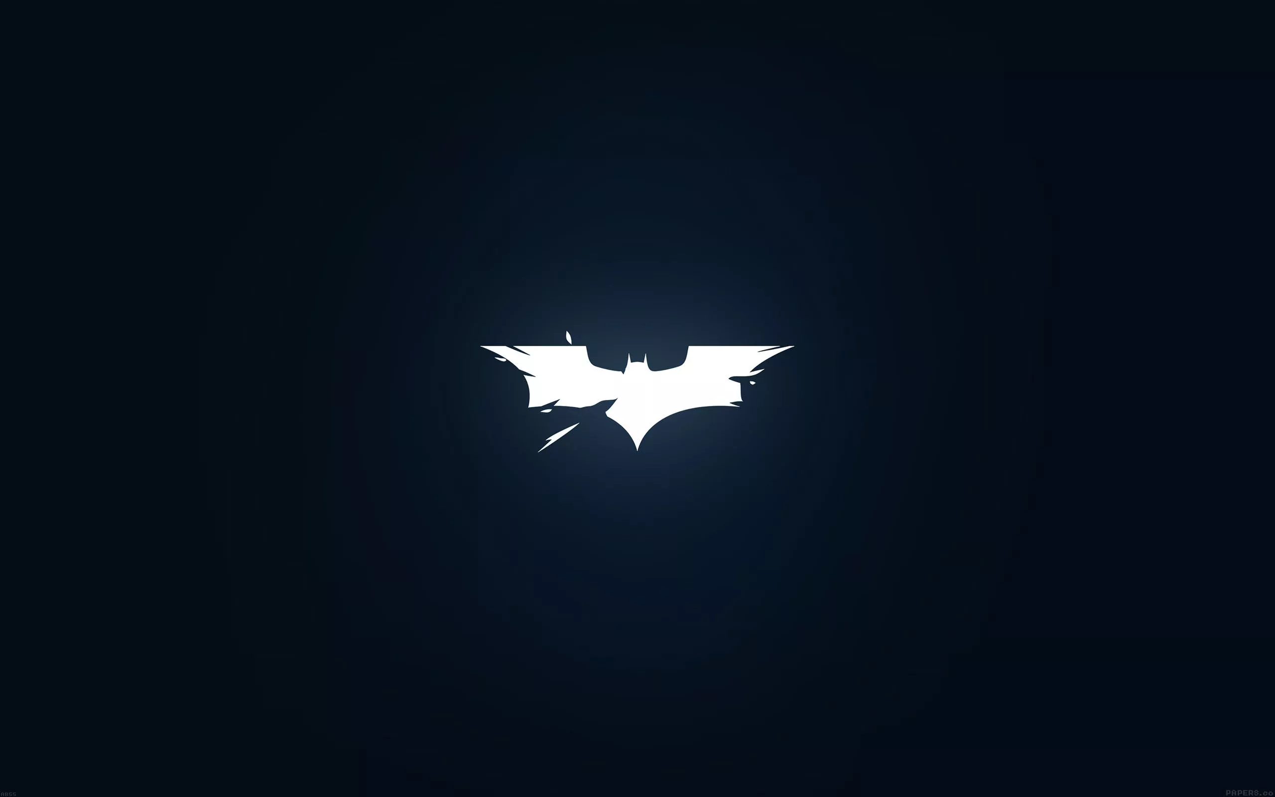Wallpaper Batman Logo Dark Shattered