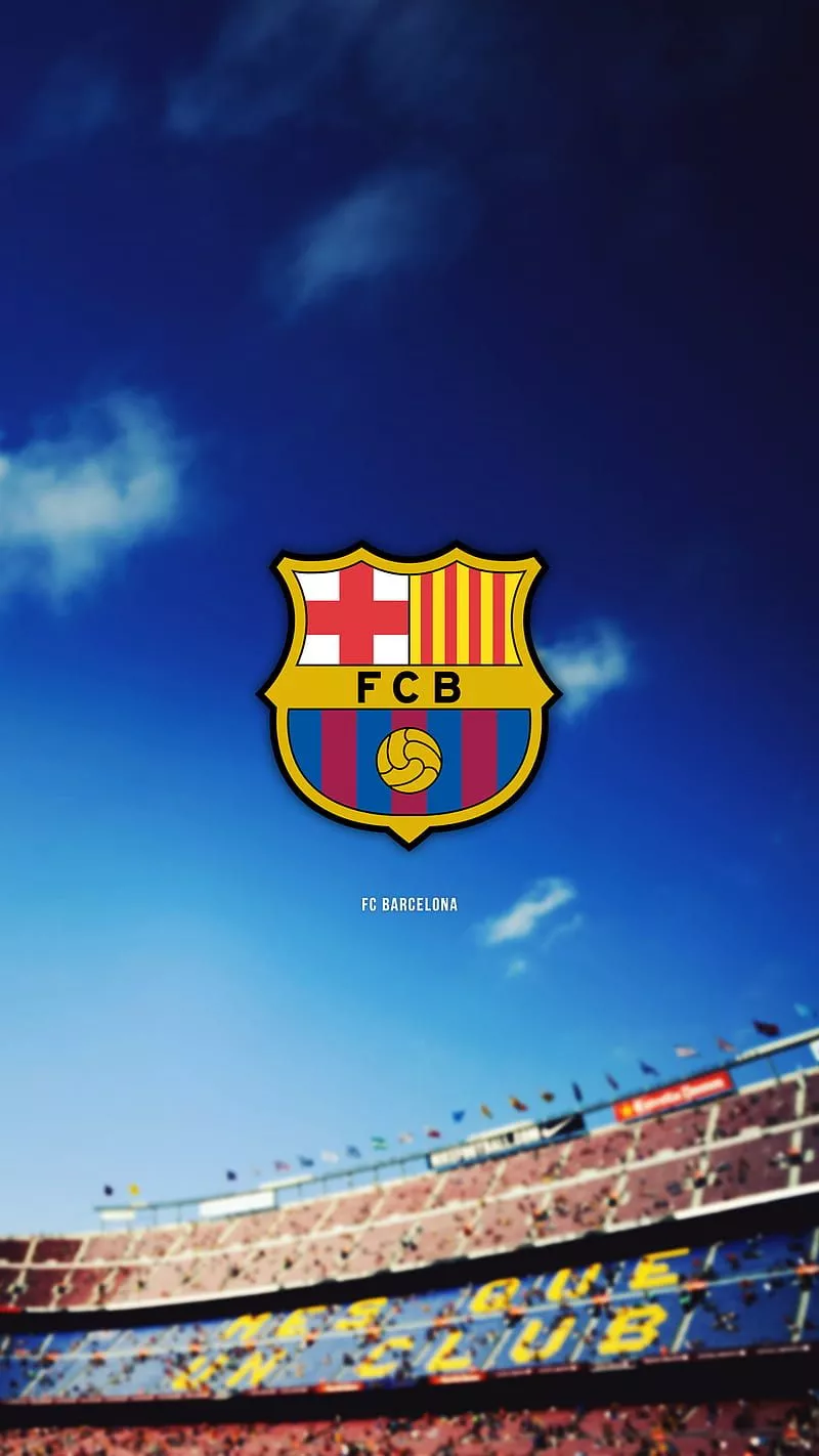 Barcelona FC, football, HD phone