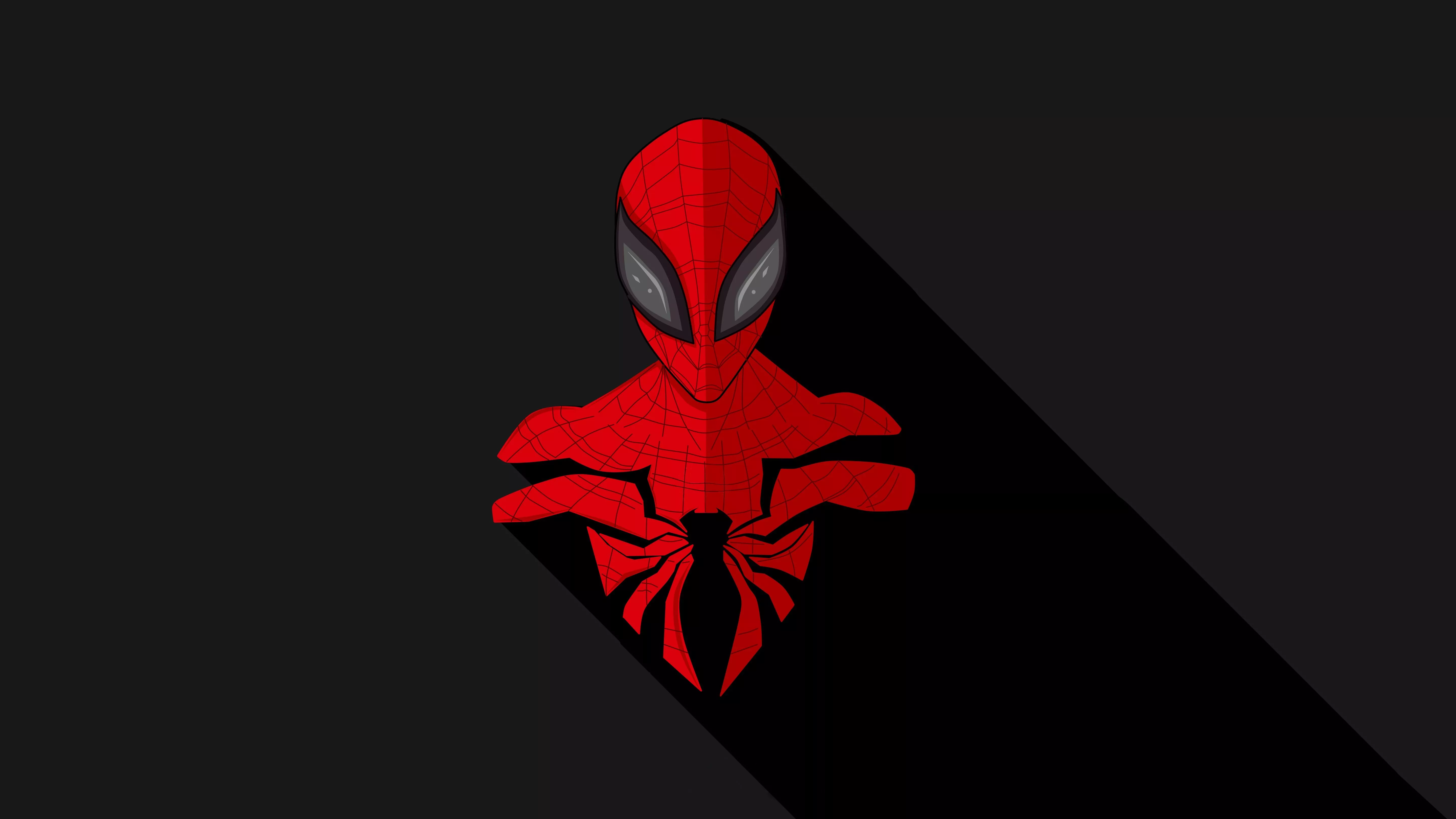 Spider Man Dark Minimal Avengers