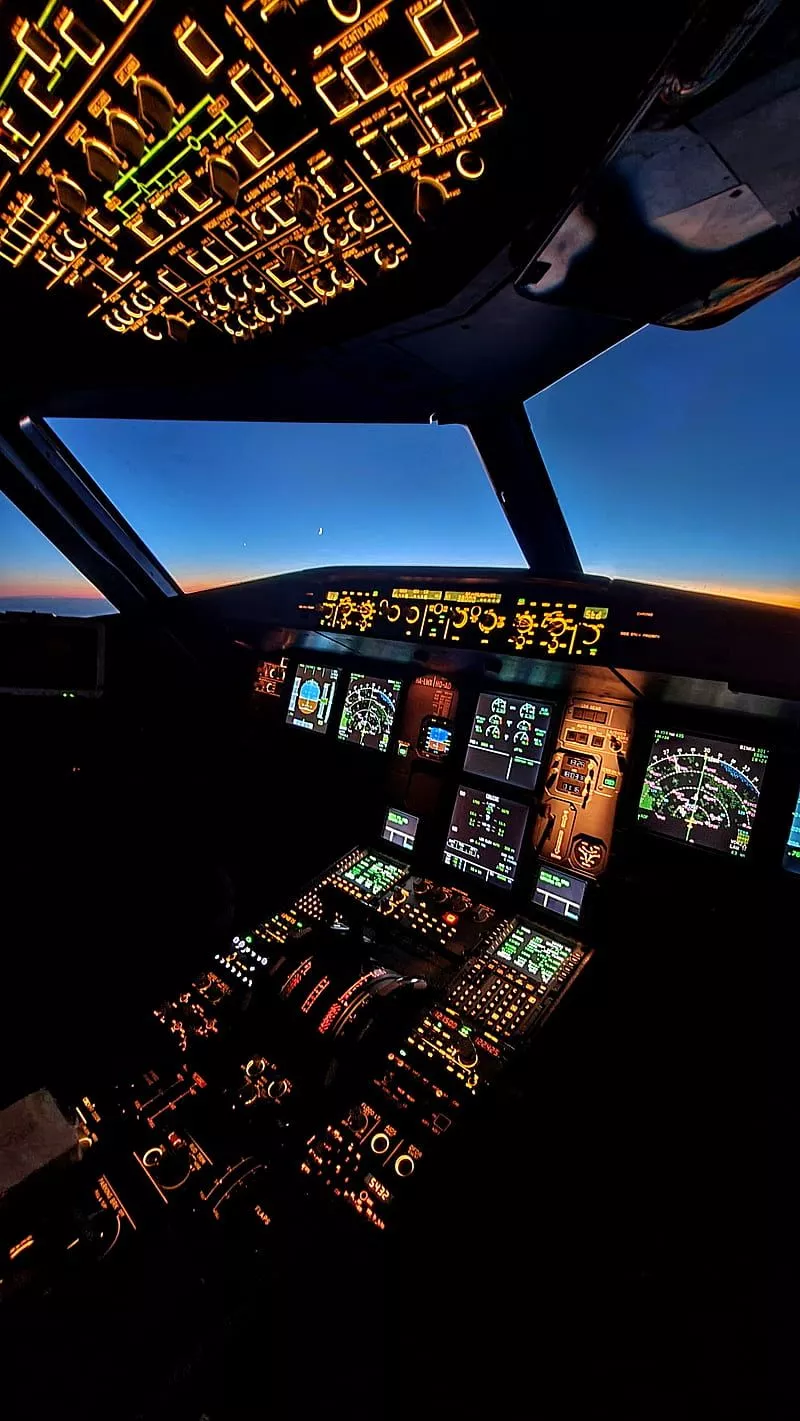A320 cockpit, Aviation, Aircraft, HD phone wallpaper