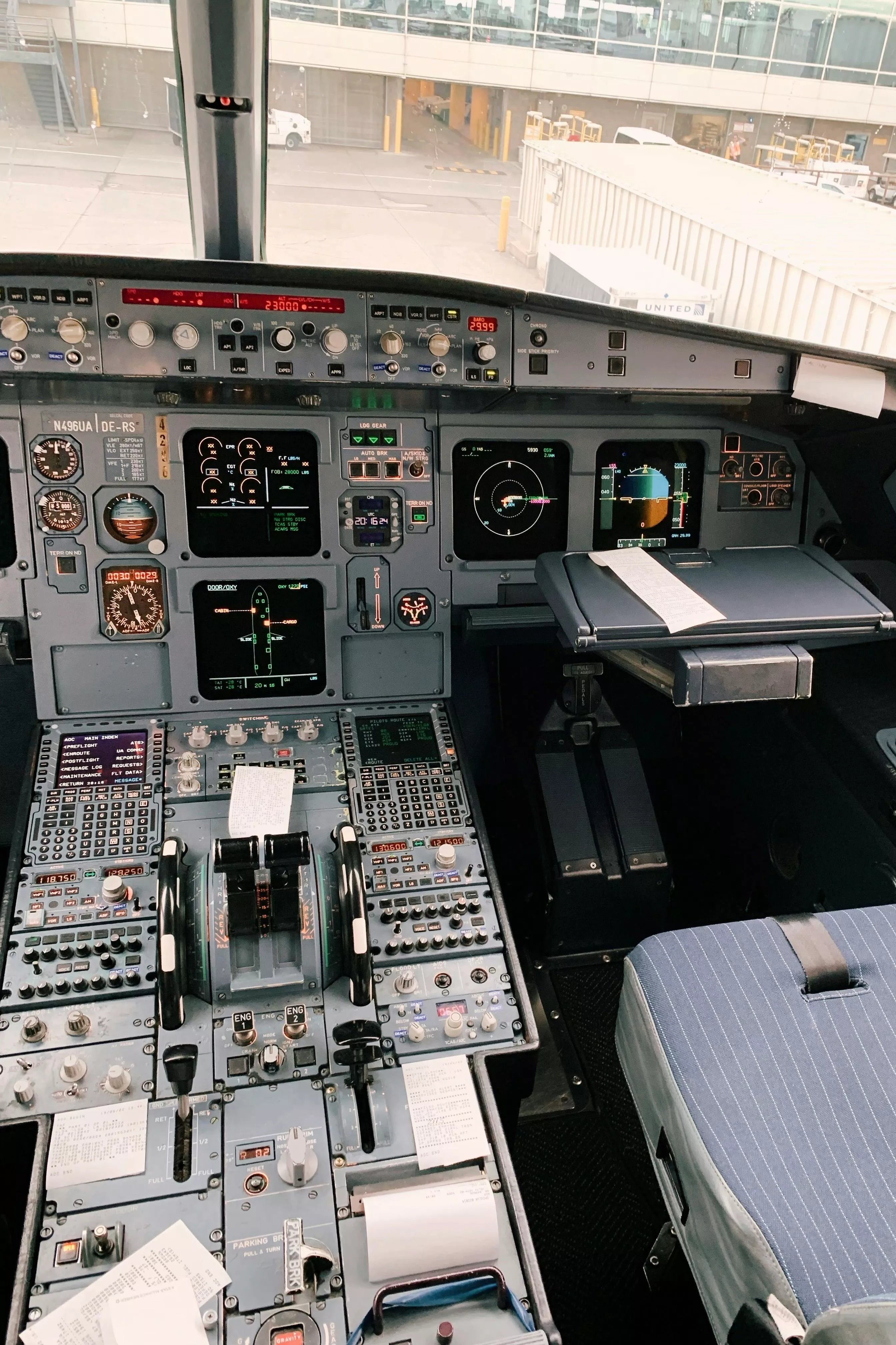 Cockpit in Airbus Aircraft · Free Stock