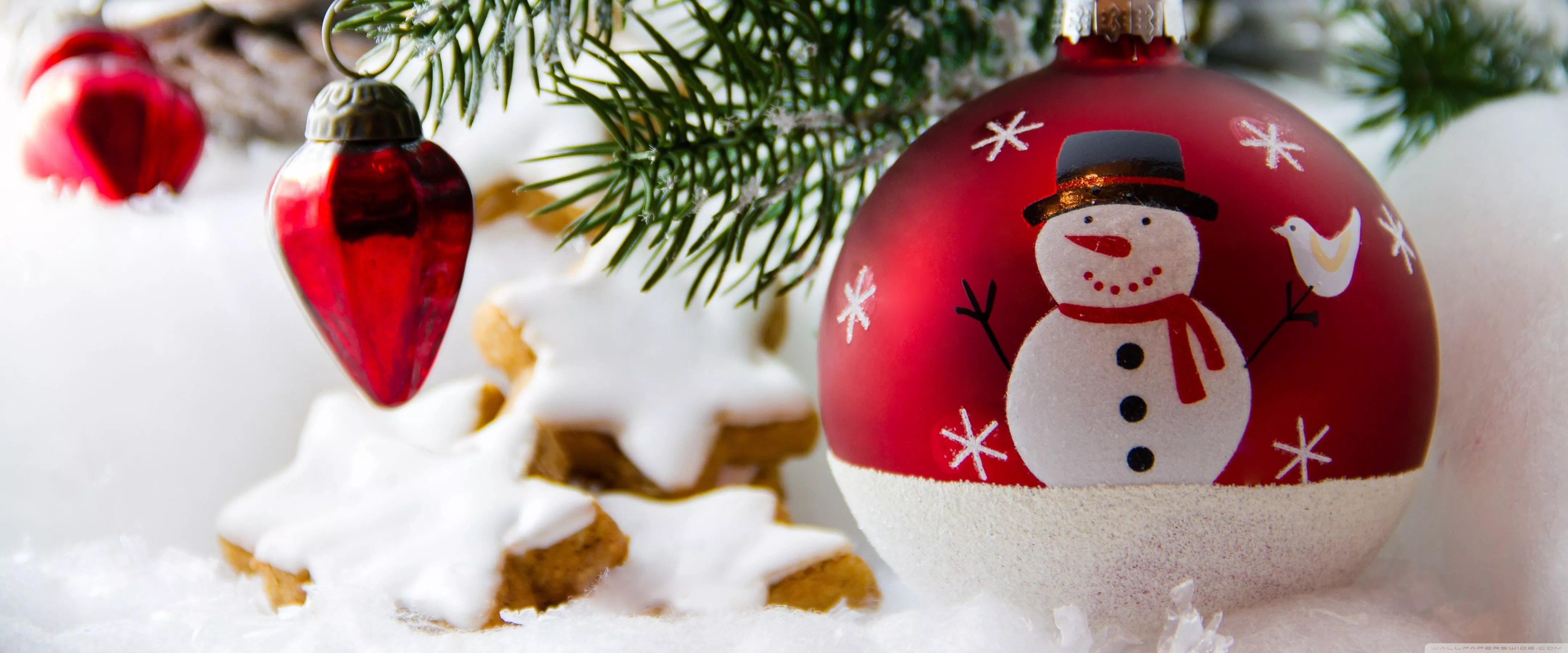 Merry Christmas Ultra HD Wallpaper