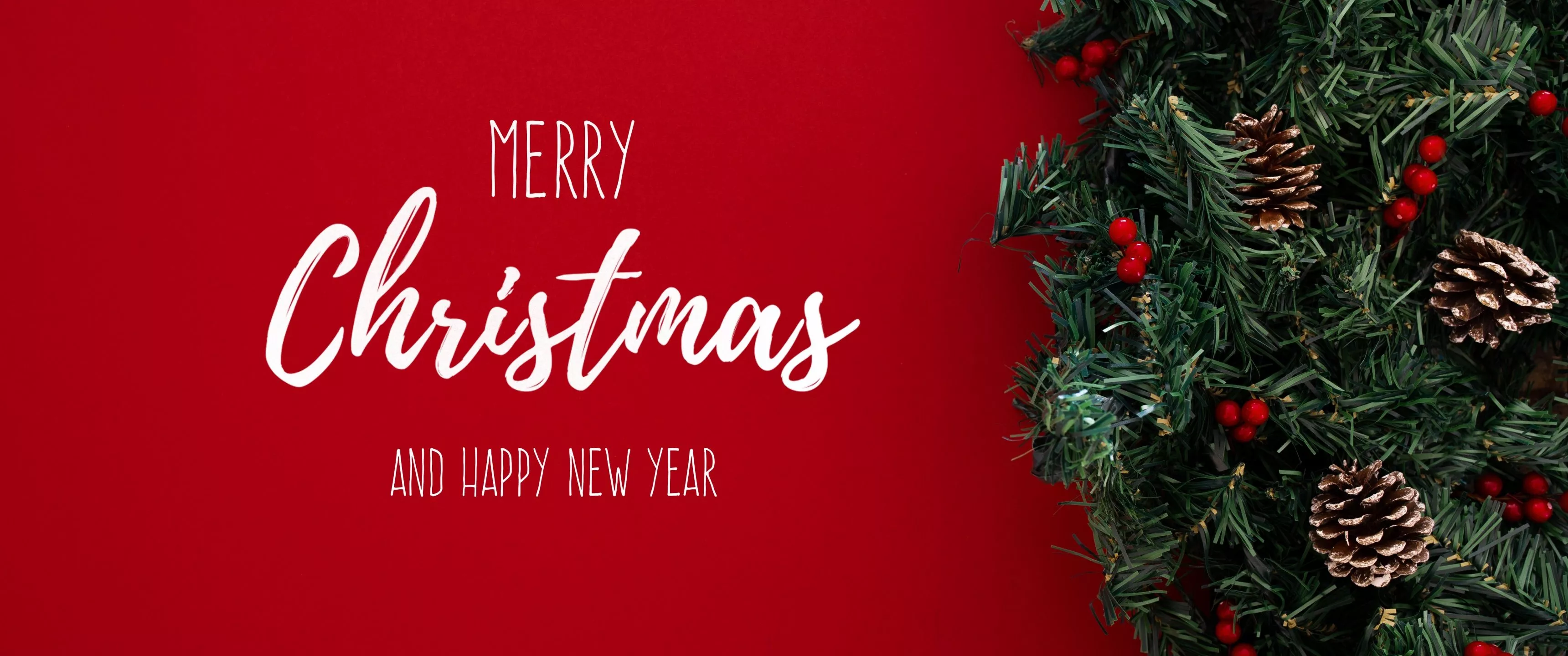 Happy New Year Wallpaper 4K, Merry