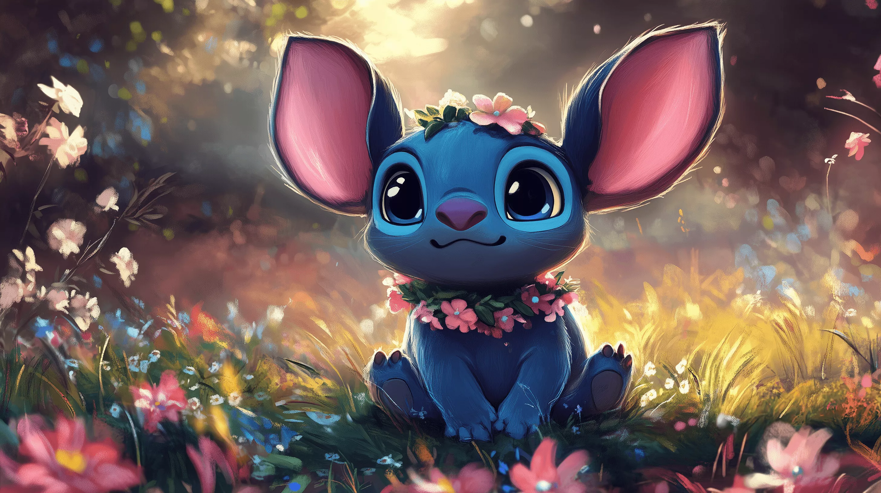 Kawaii Stitch HD Wallpaper from Lilo