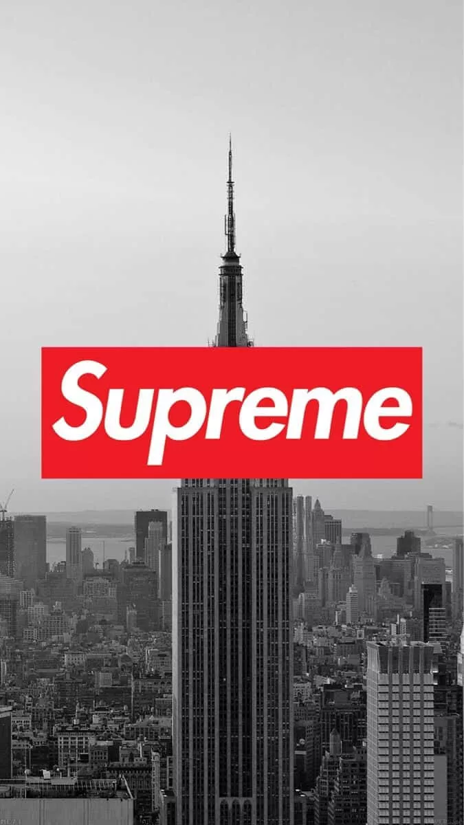 Download Supreme Logo In Black