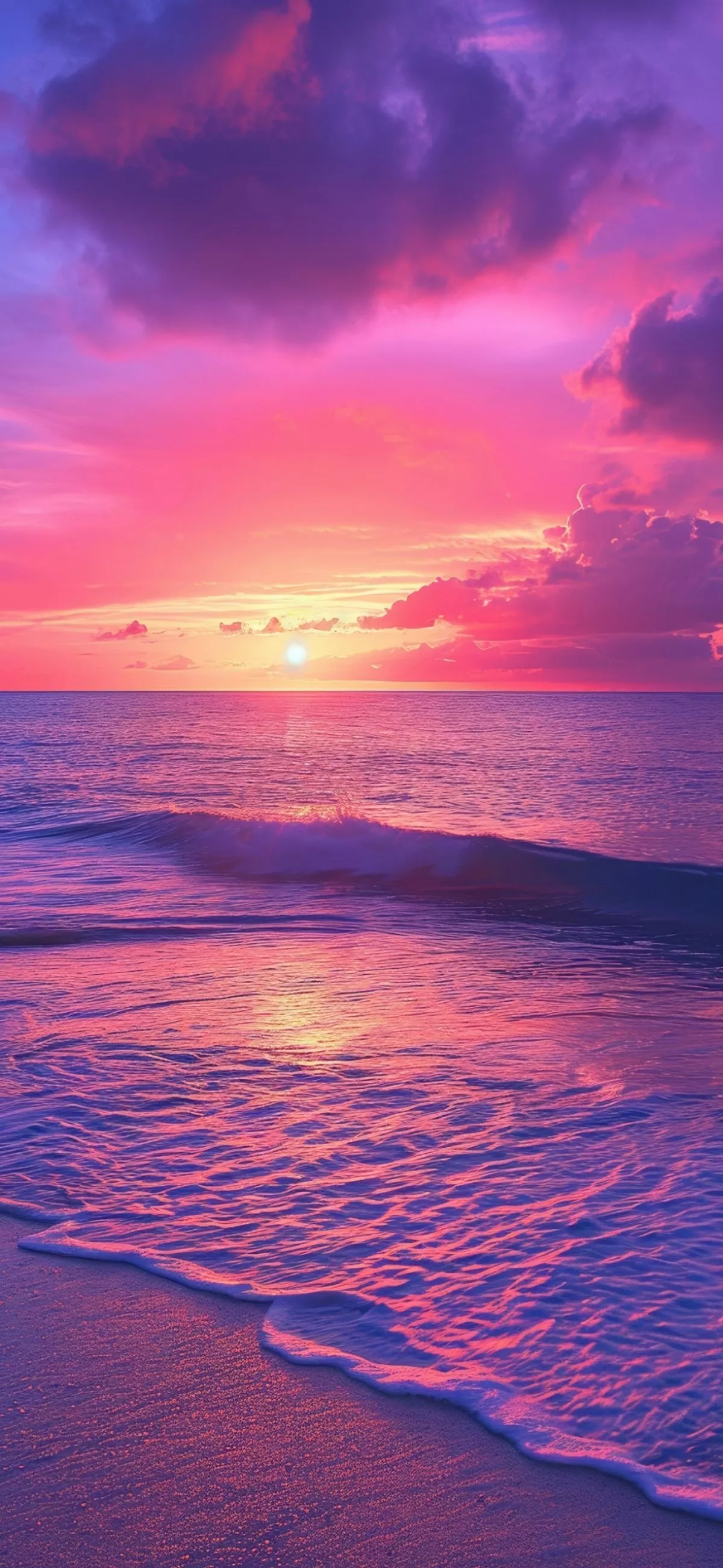 Most Popular Bright Sunset Beach Wallpaper
