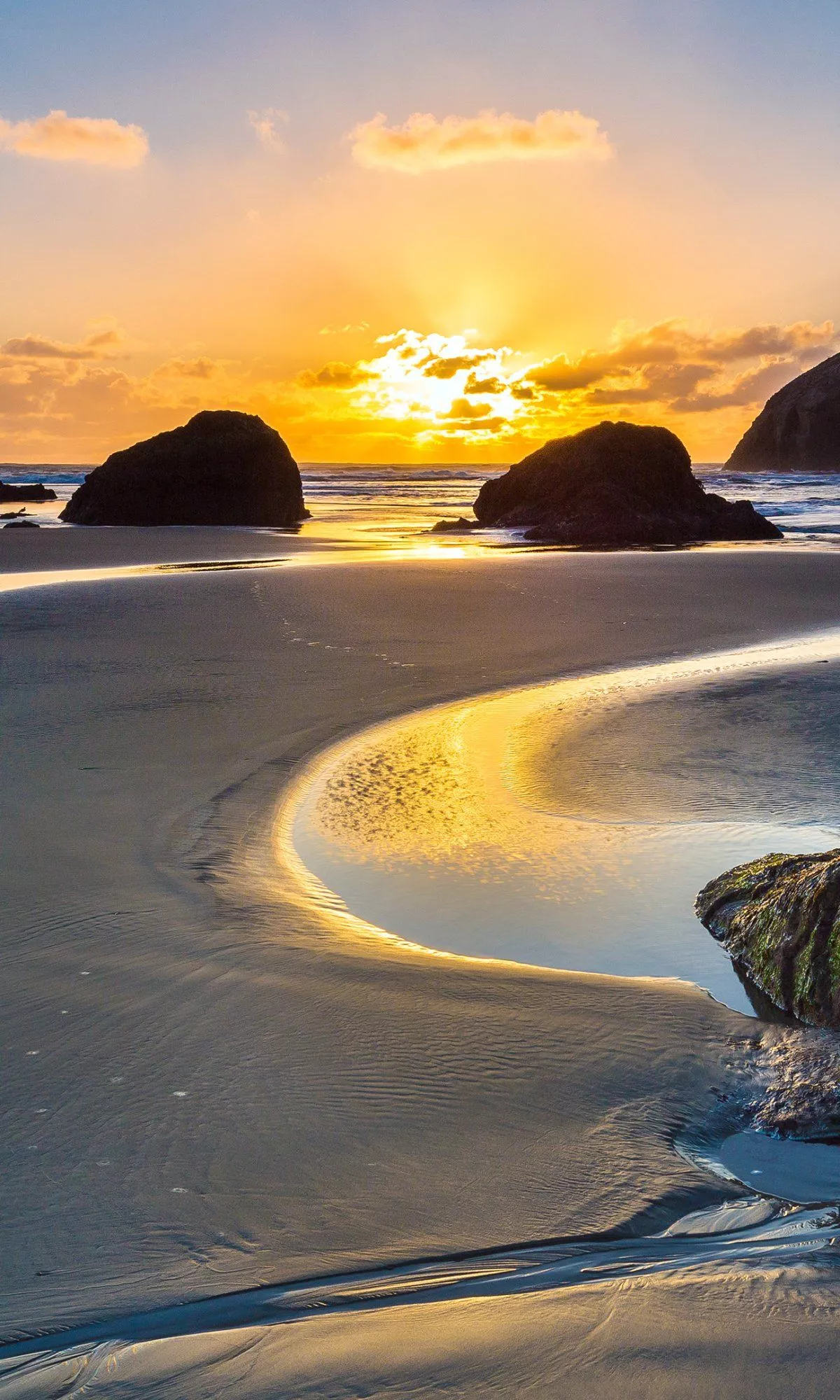 Download Nature Sunset Phone Wallpaper