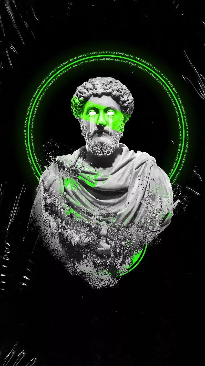 HD roman statue wallpaper