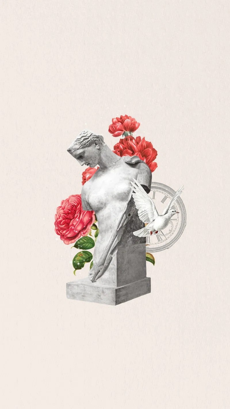 Statue iPhone Wallpaper Image. Free