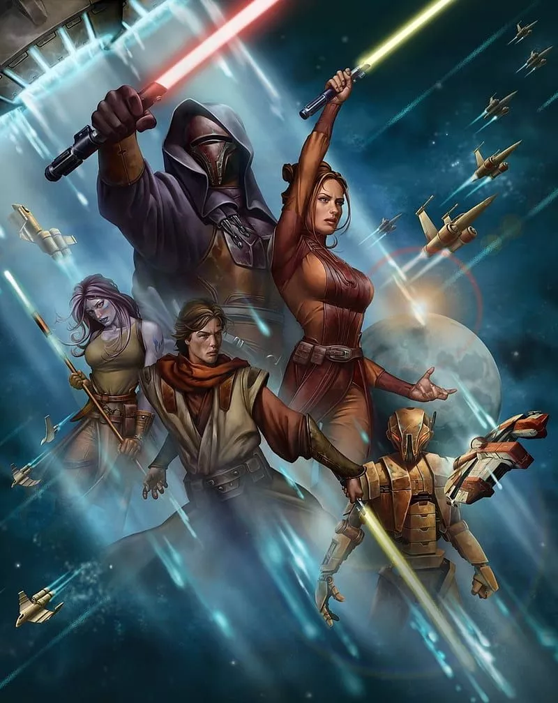 Star Wars, kotor, knights, old
