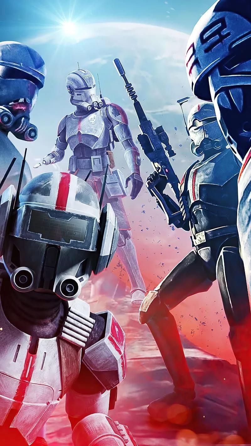 Star Wars The Bad Batch Clone Trooper Phone iPhone, HD phone wallpaper