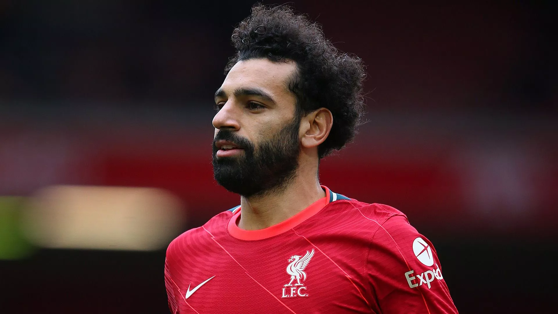 Mohamed Salah Is Wearing Red Sports